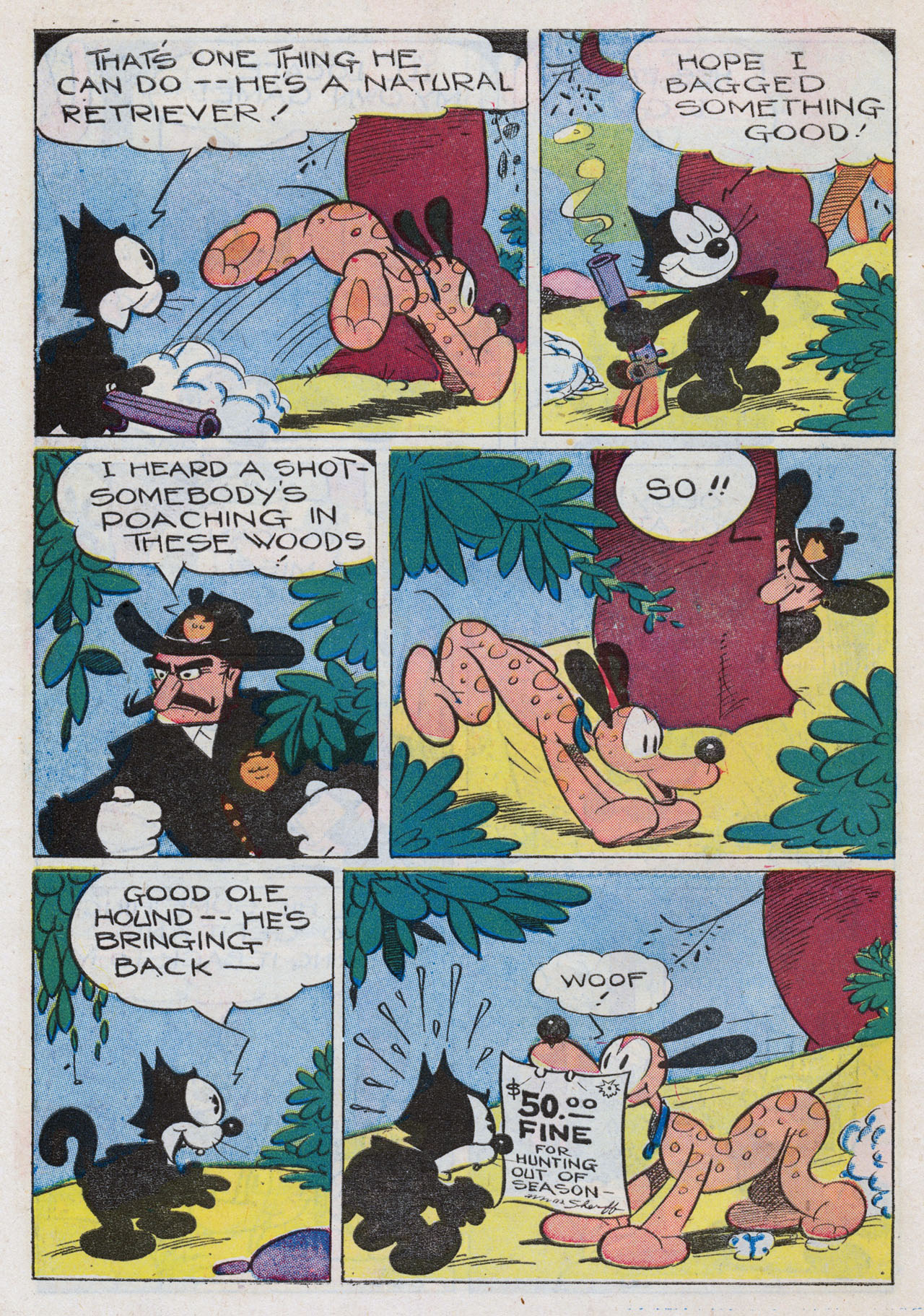 Read online Felix the Cat (1948) comic -  Issue #8 - 14
