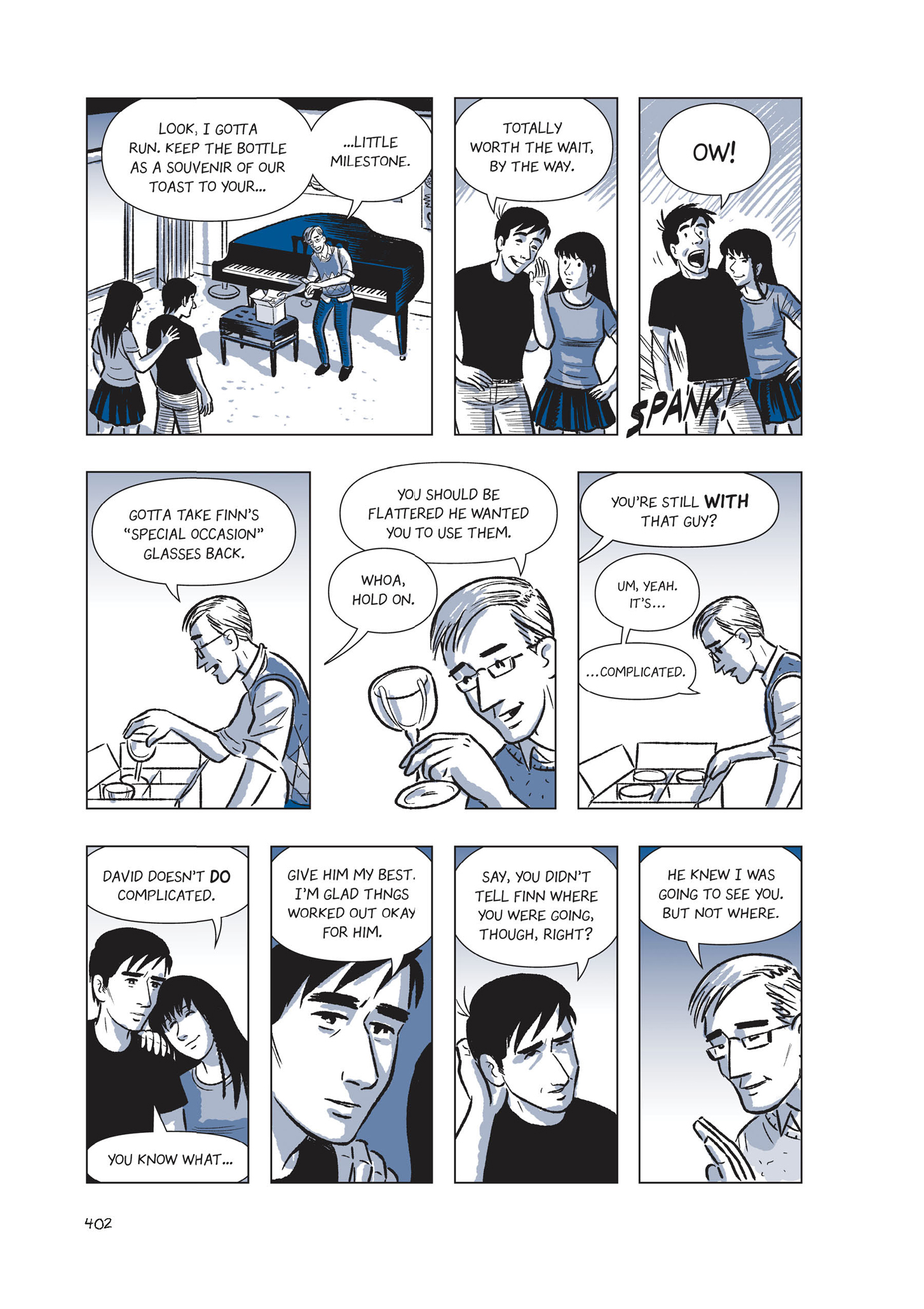 Read online The Sculptor comic -  Issue # Part 4 - 1