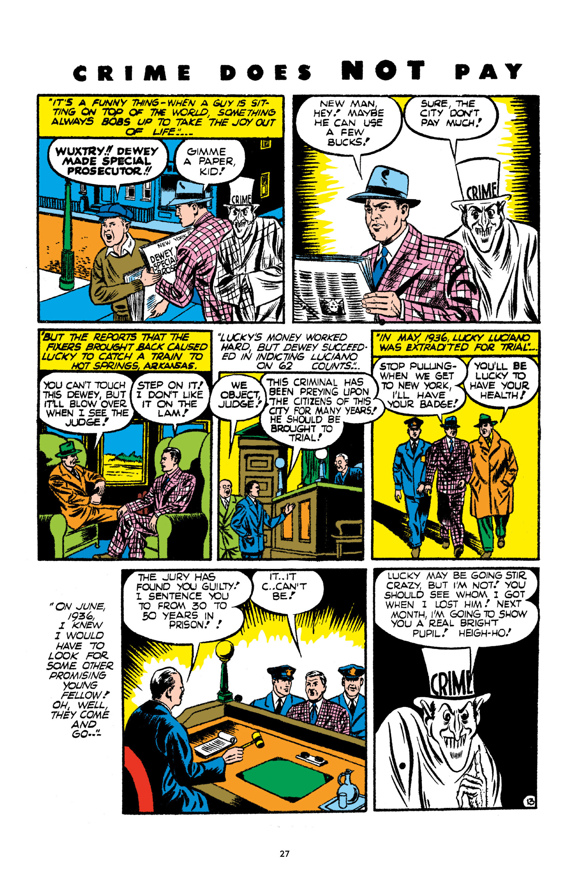 Read online Crime Does Not Pay Archives comic -  Issue # TPB 2 (Part 1) - 27
