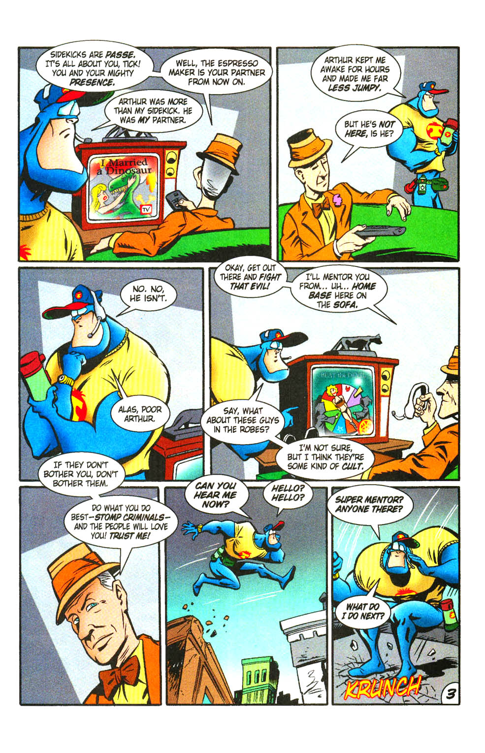 Read online The Tick: Days of Drama comic -  Issue #3 - 5