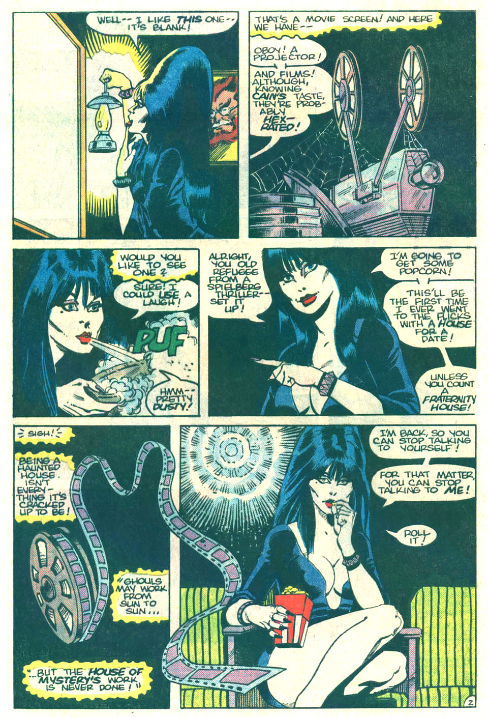 Read online Elvira's House of Mystery comic -  Issue #9 - 3