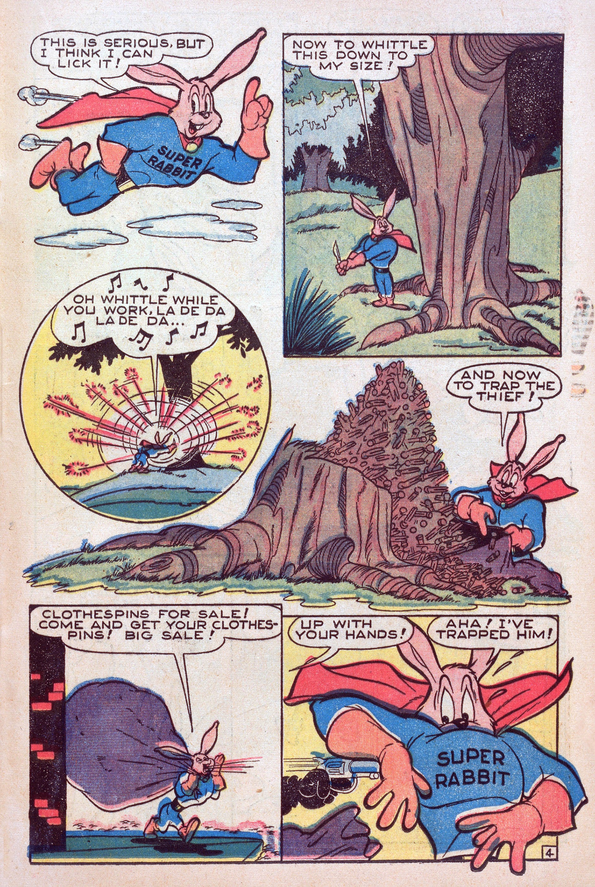 Read online Super Rabbit comic -  Issue #11 - 25