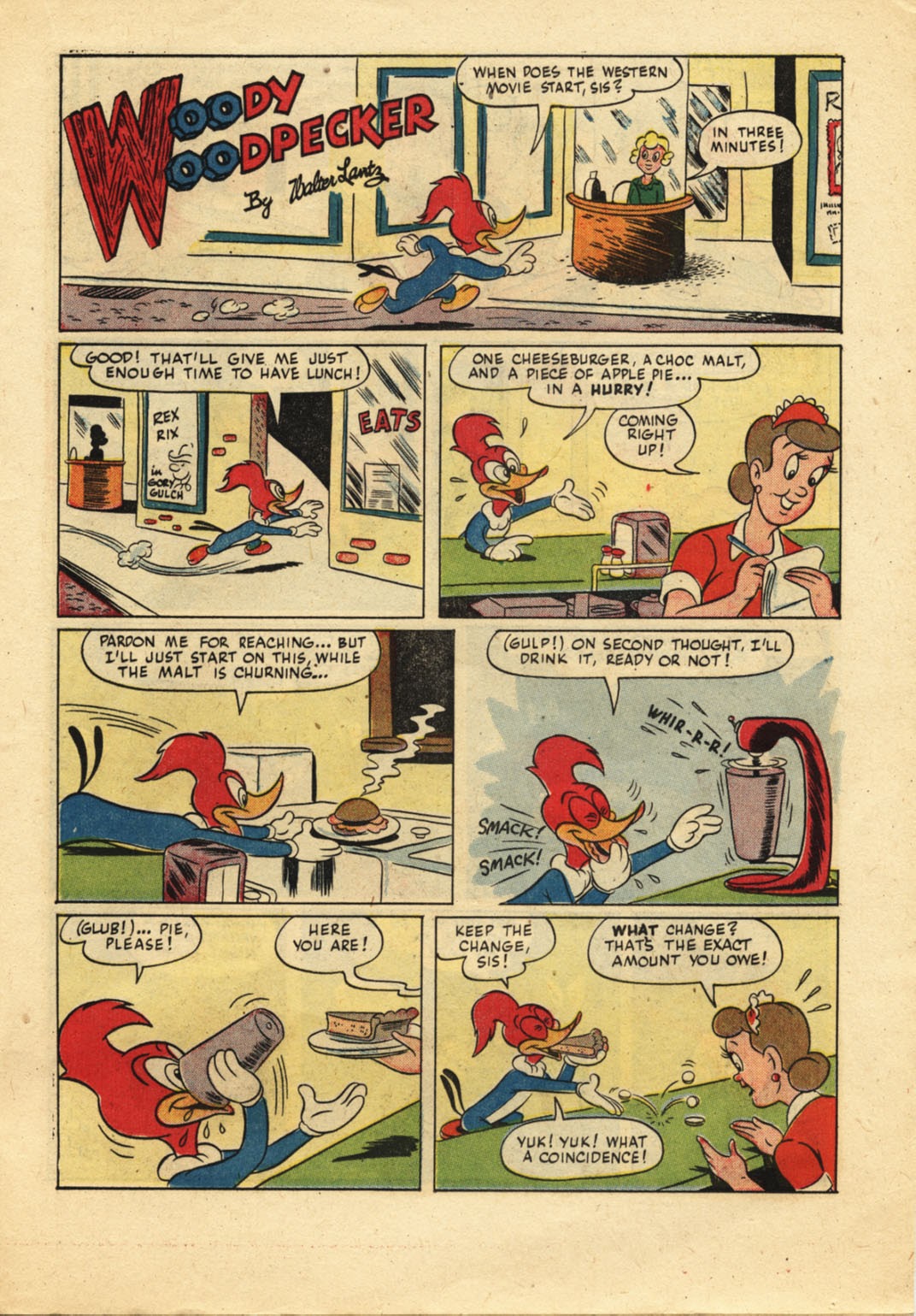 Read online Walter Lantz Woody Woodpecker (1952) comic -  Issue #21 - 15