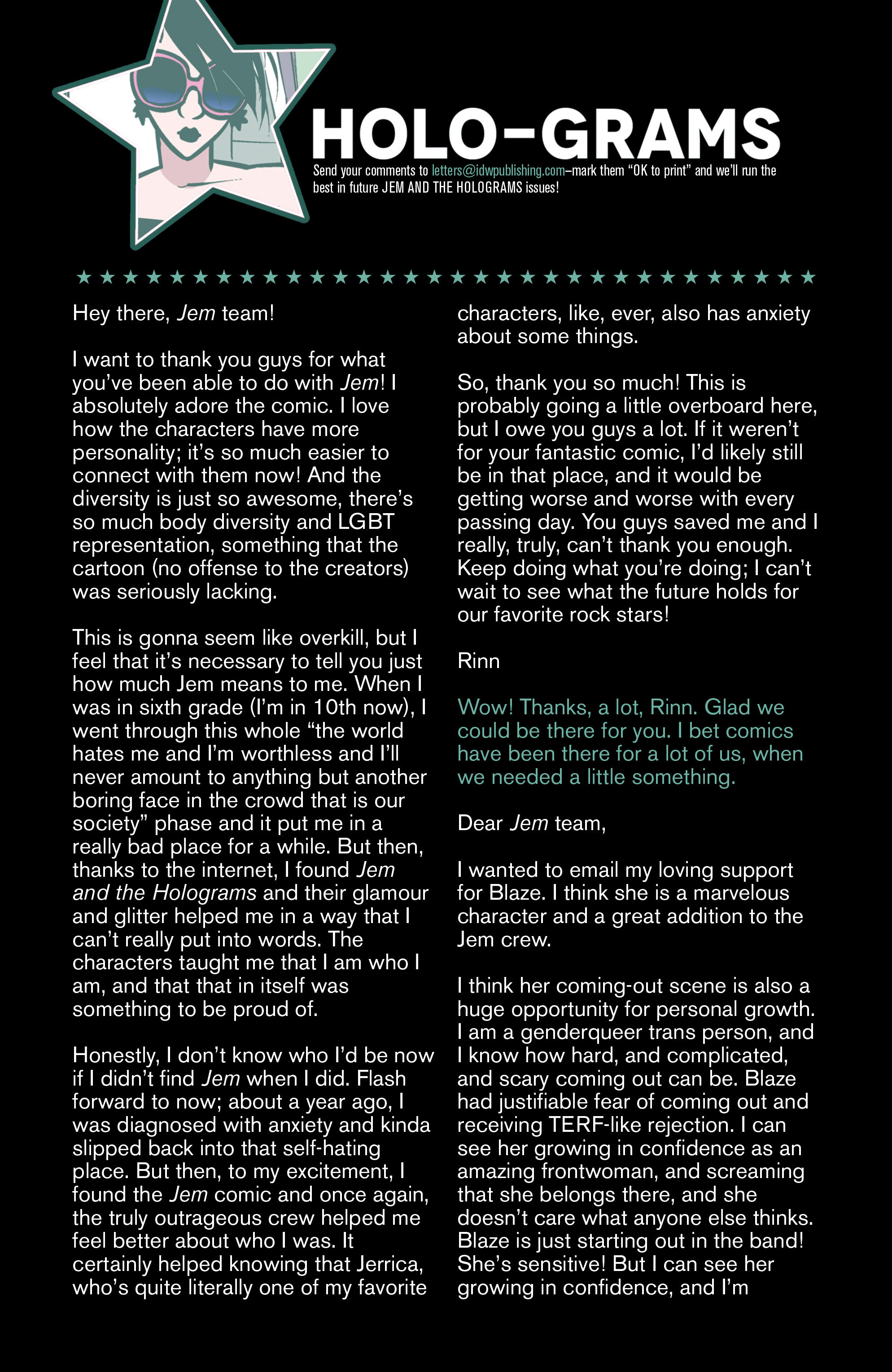 Read online Jem and The Holograms comic -  Issue #14 - 25