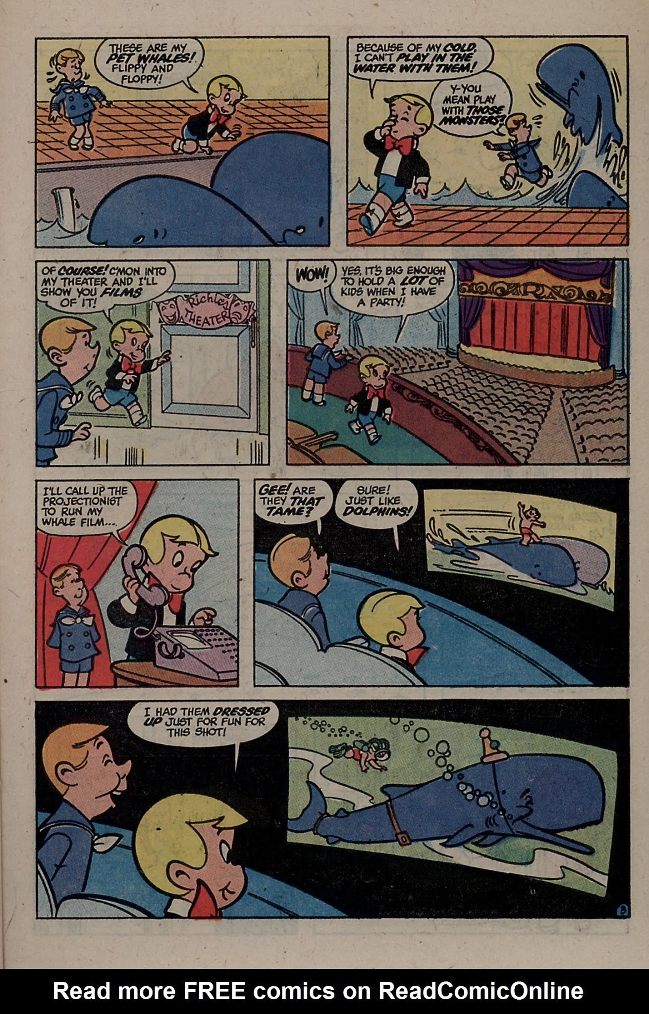 Read online Richie Rich & Dollar the Dog comic -  Issue #5 - 31