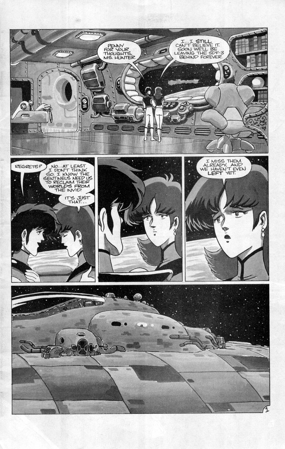 <{ $series->title }} issue Robotech II: The Sentinels Book 2 Issue #7 - Page 3