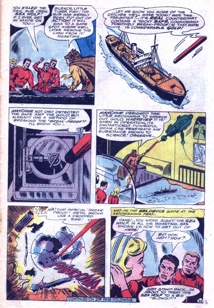 Read online Sea Devils comic -  Issue #33 - 30