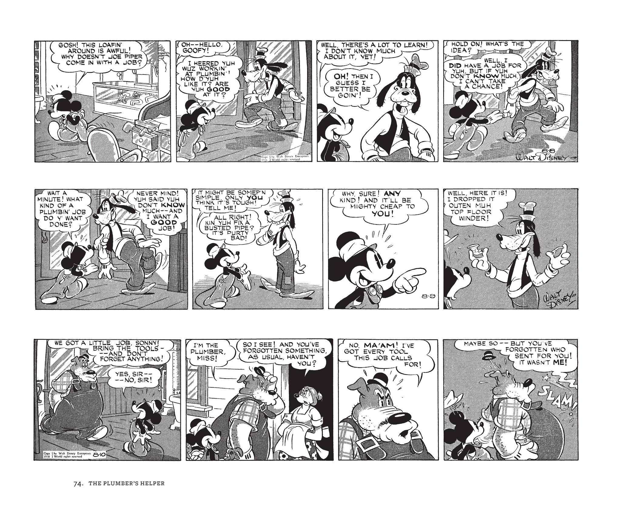 Read online Walt Disney's Mickey Mouse by Floyd Gottfredson comic -  Issue # TPB 5 (Part 1) - 74
