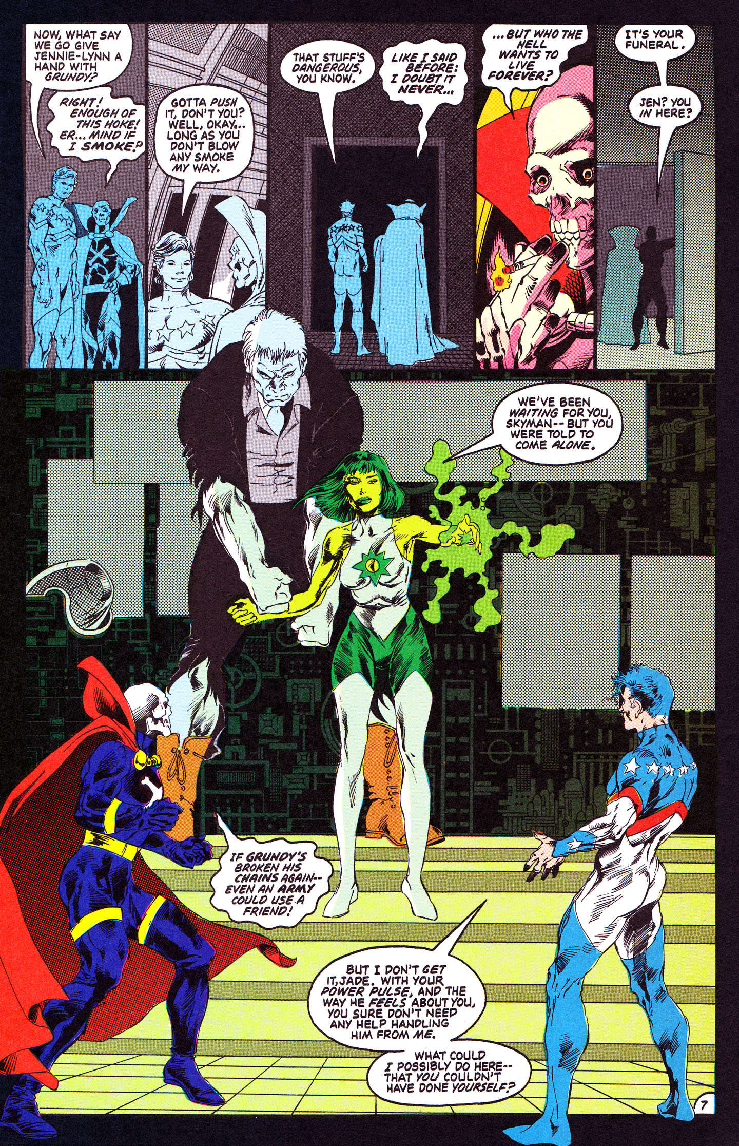 Read online Infinity Inc. (1984) comic -  Issue #51 - 9