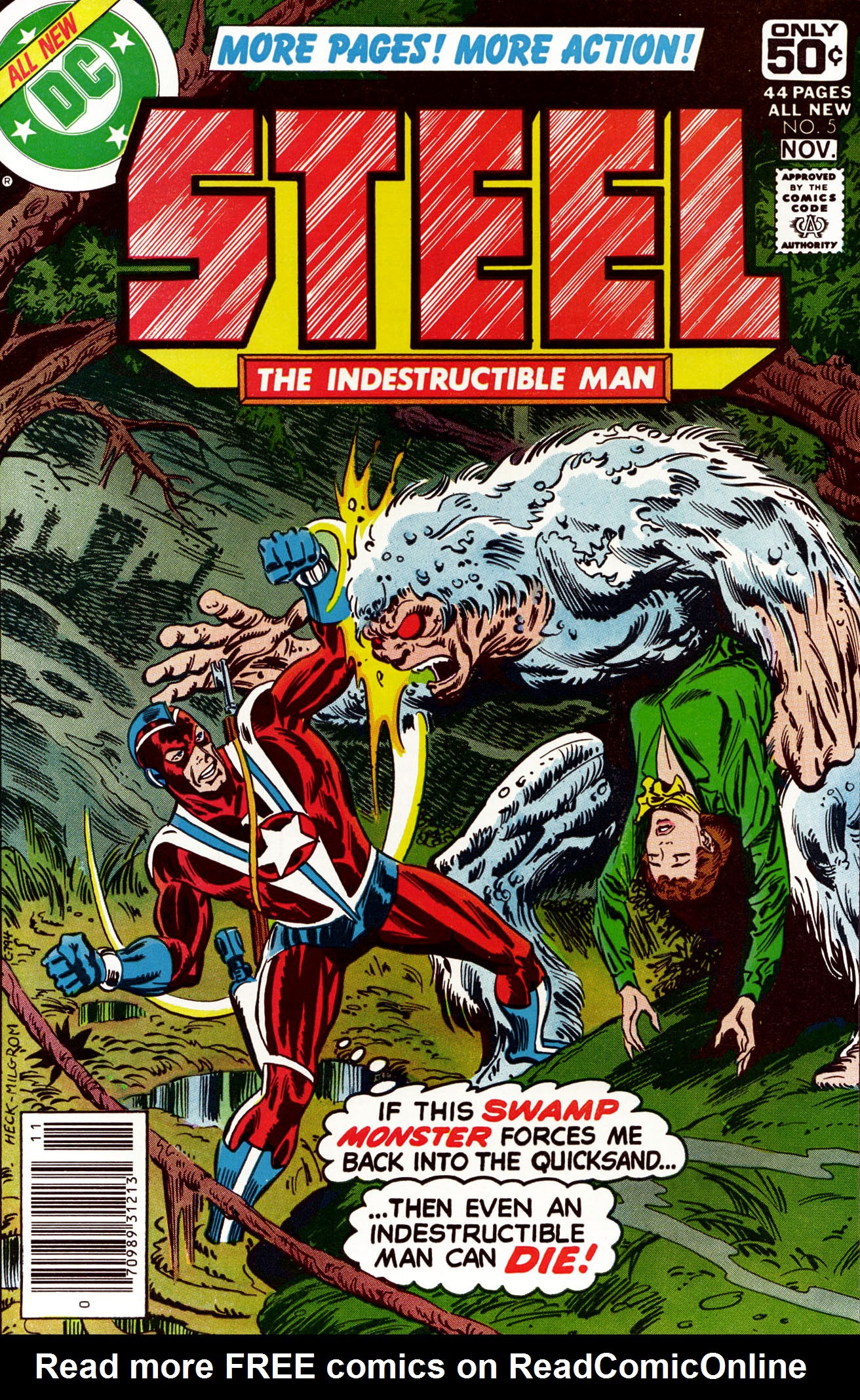 Read online Steel, The Indestructible Man comic -  Issue #5 - 1