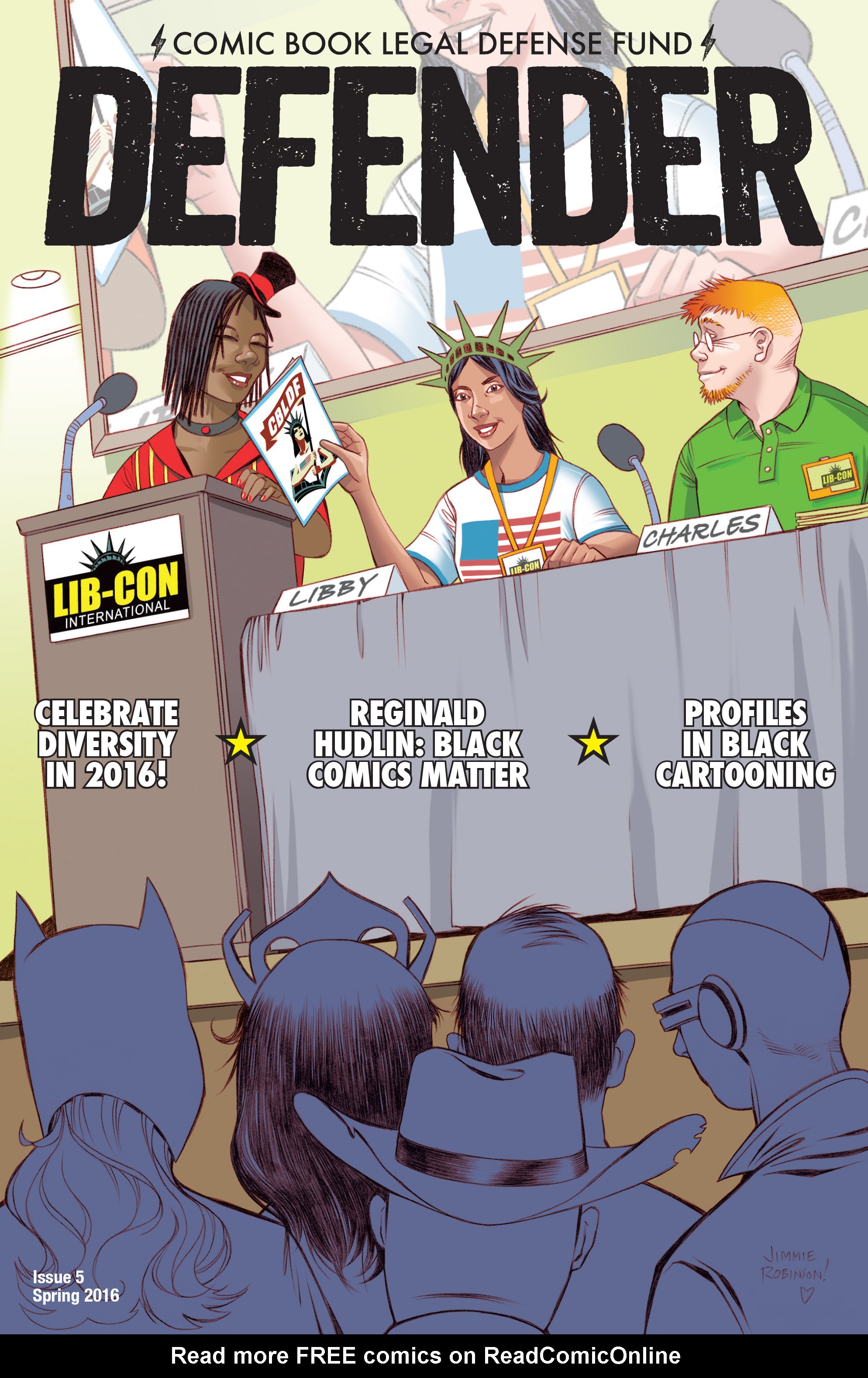 Read online CBLDF Defender comic -  Issue #5 - 1