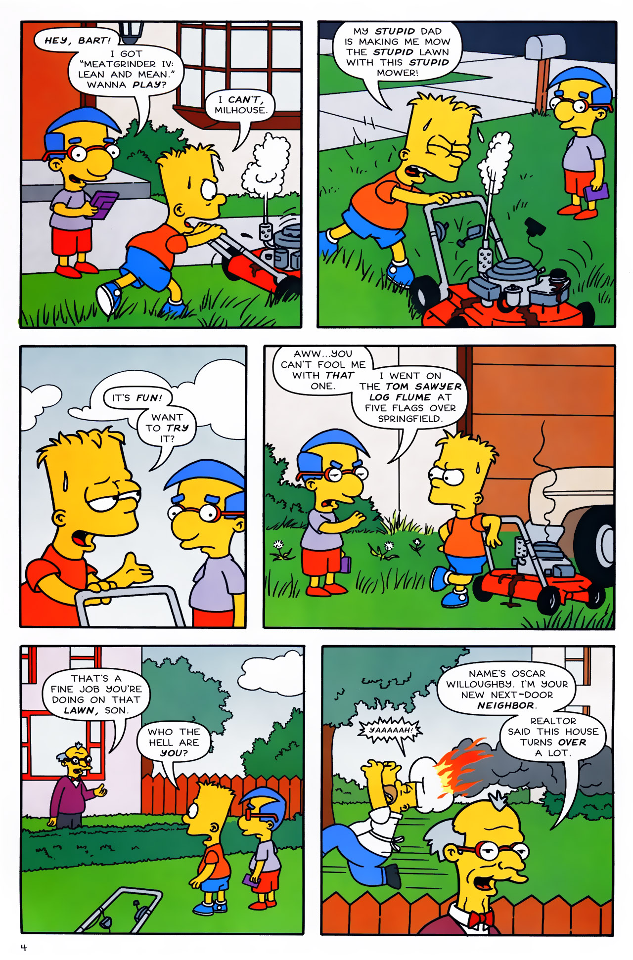 Read online Simpsons Comics comic -  Issue #140 - 5