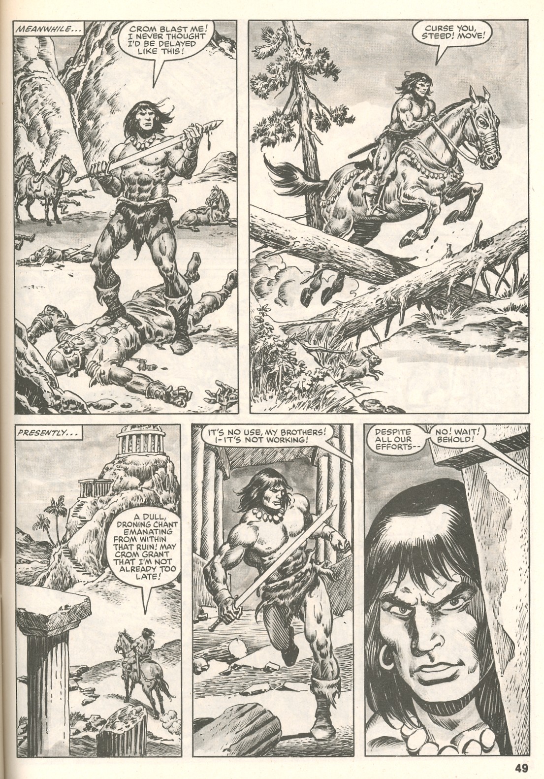 The Savage Sword Of Conan issue 109 - Page 51