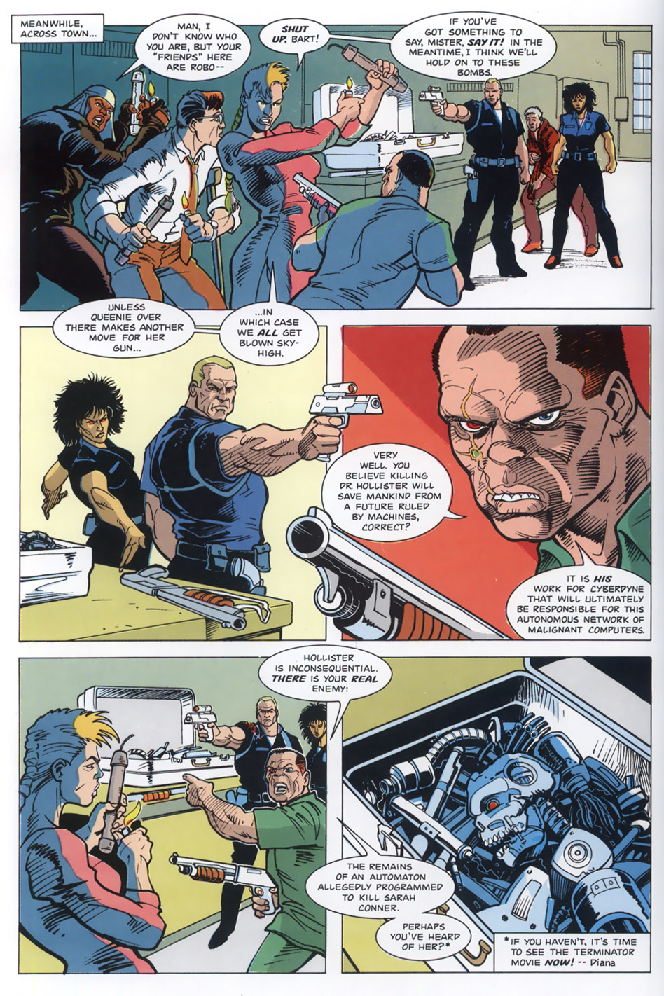 Read online The Terminator (1990) comic -  Issue #4 - 4
