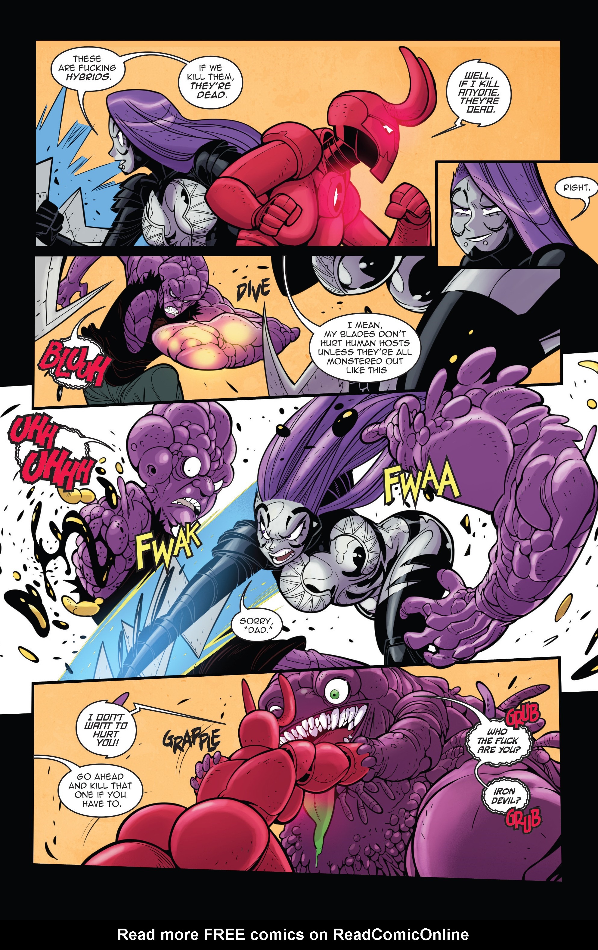 Read online Vampblade Season 3 comic -  Issue #11 - 16