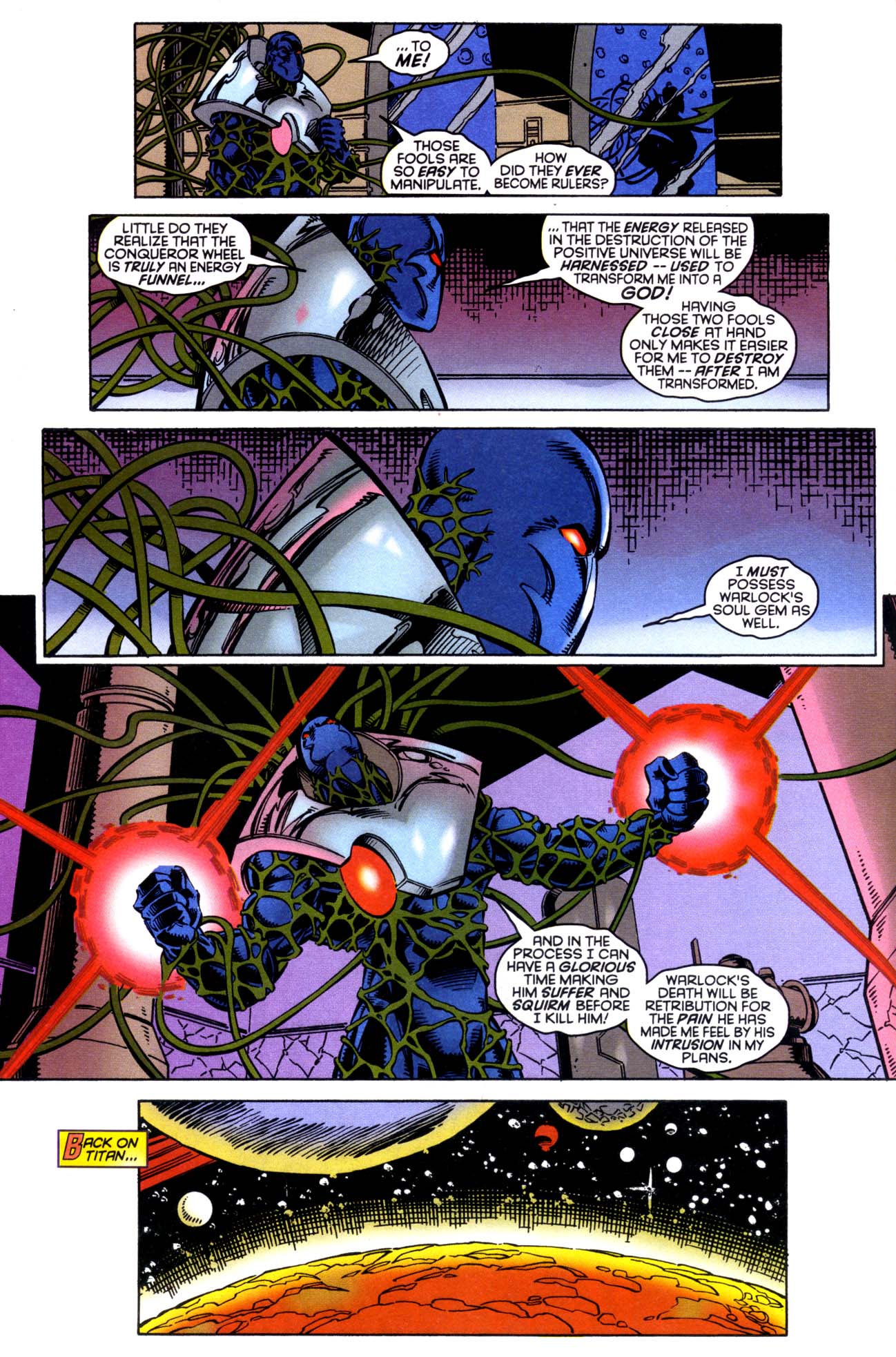 Read online Warlock (1998) comic -  Issue #3 - 8