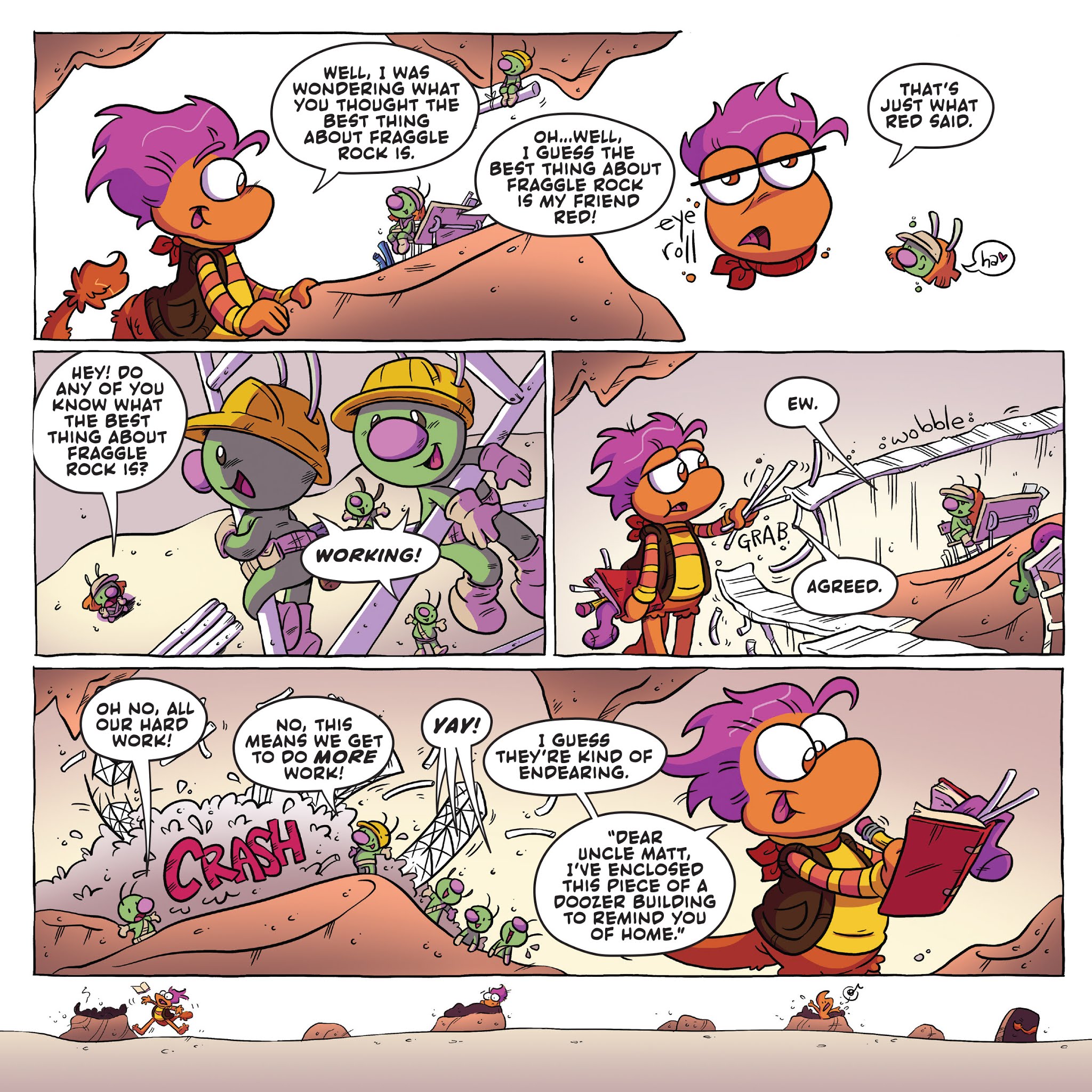 Read online Jim Henson's Fraggle Rock comic -  Issue #4 - 16