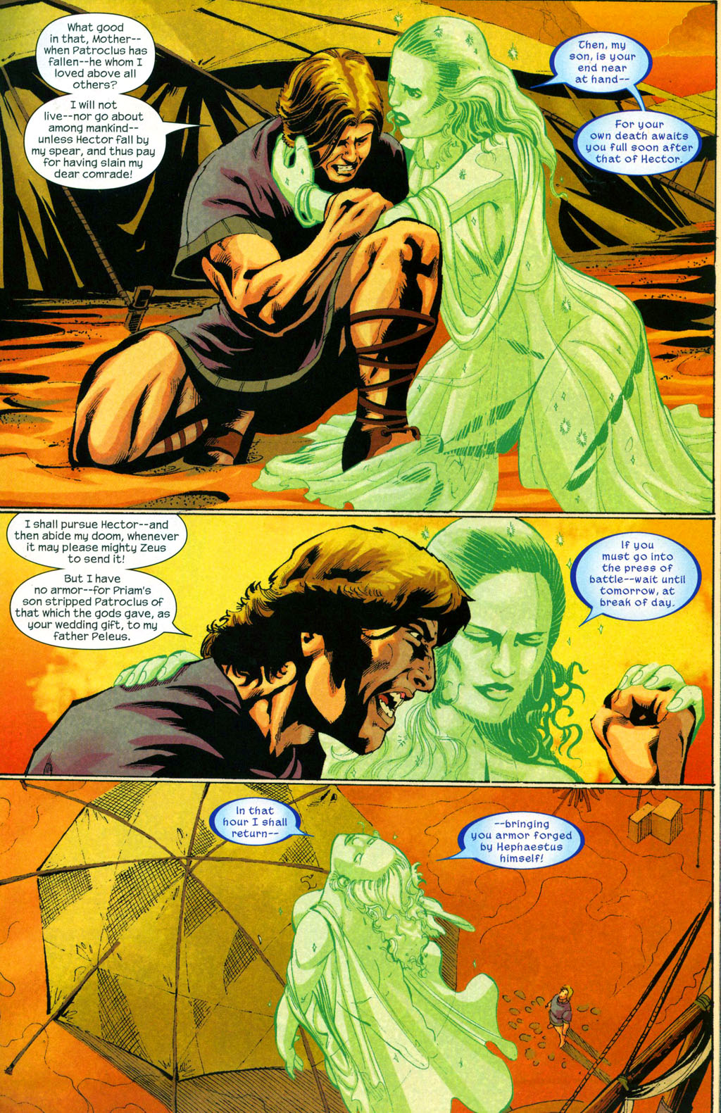 Read online The Iliad comic -  Issue #6 - 19