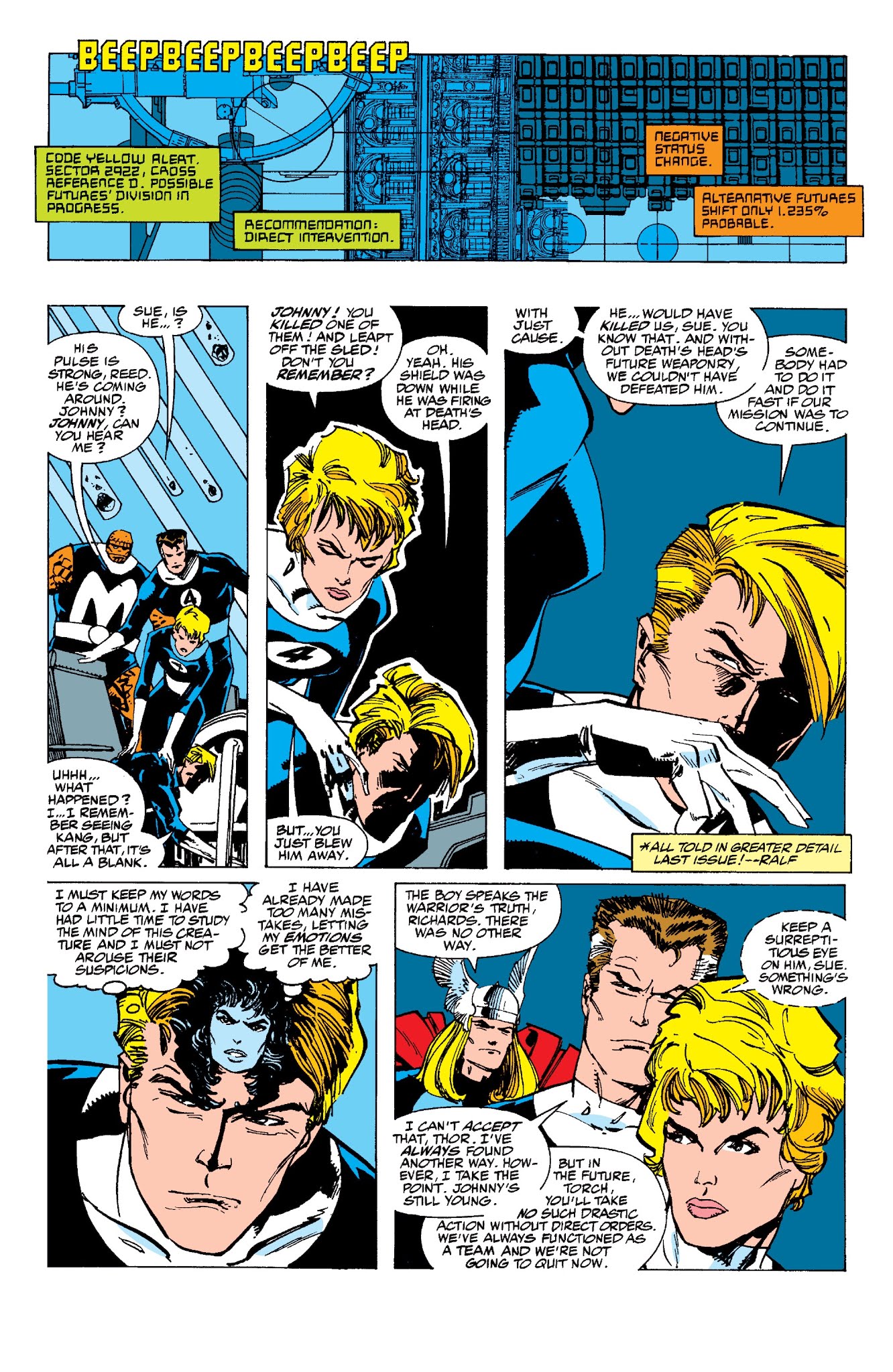 Read online Fantastic Four Visionaries: Walter Simonson comic -  Issue # TPB 1 (Part 2) - 23