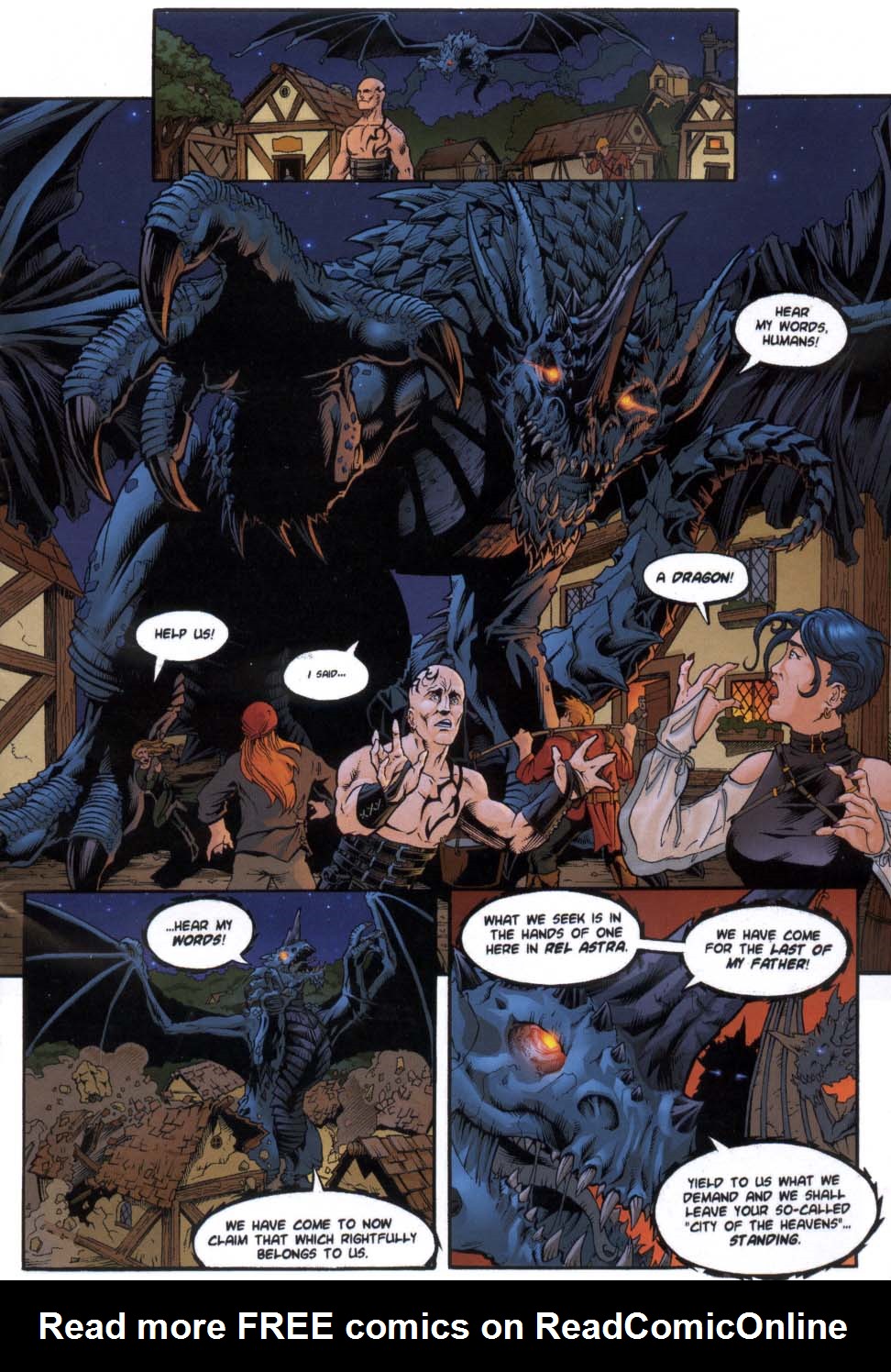 Read online Dungeons And Dragons: In The Shadow Of Dragons comic -  Issue #1 - 4