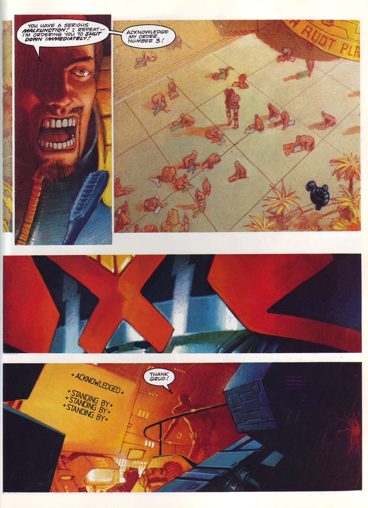 Read online Judge Dredd: Mechanismo comic -  Issue # TPB - 42