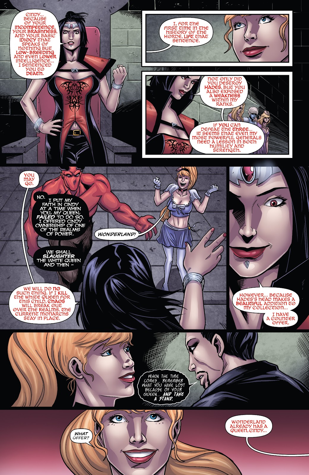 Grimm Fairy Tales presents Age of Darkness issue Full - Page 142