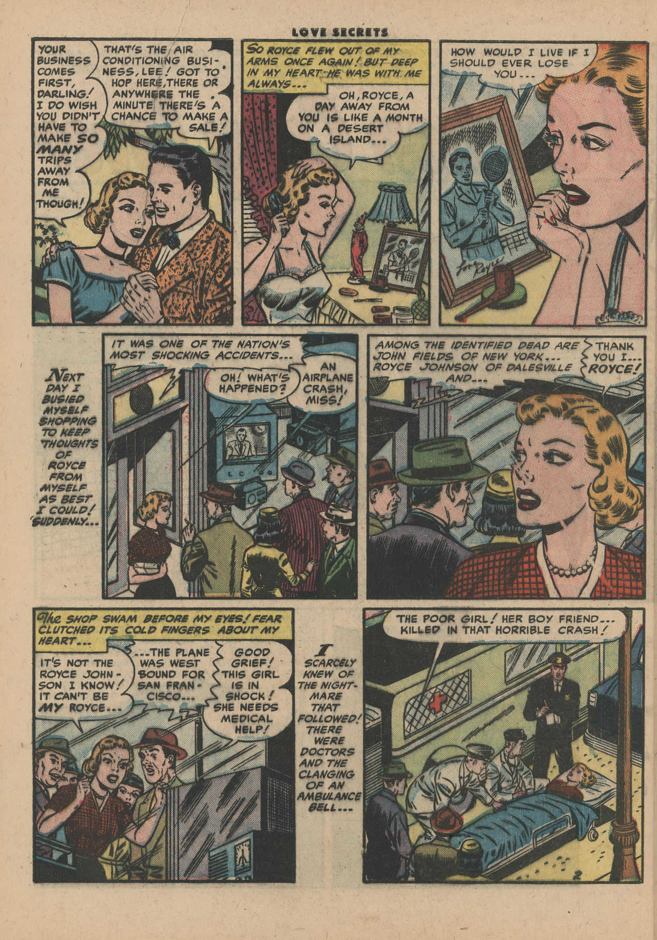 Read online Love Secrets (1953) comic -  Issue #36 - 28