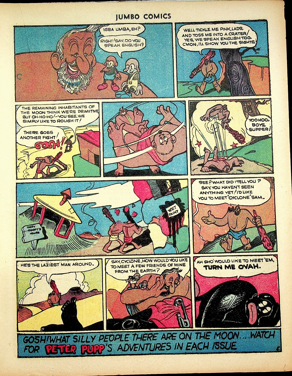 Read online Jumbo Comics comic -  Issue #9 - 17