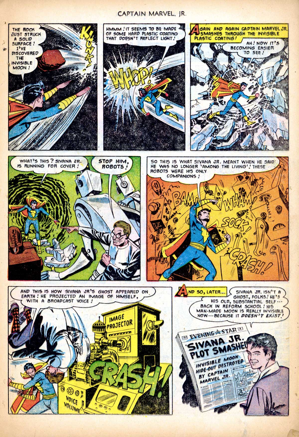 Read online Captain Marvel, Jr. comic -  Issue #99 - 13
