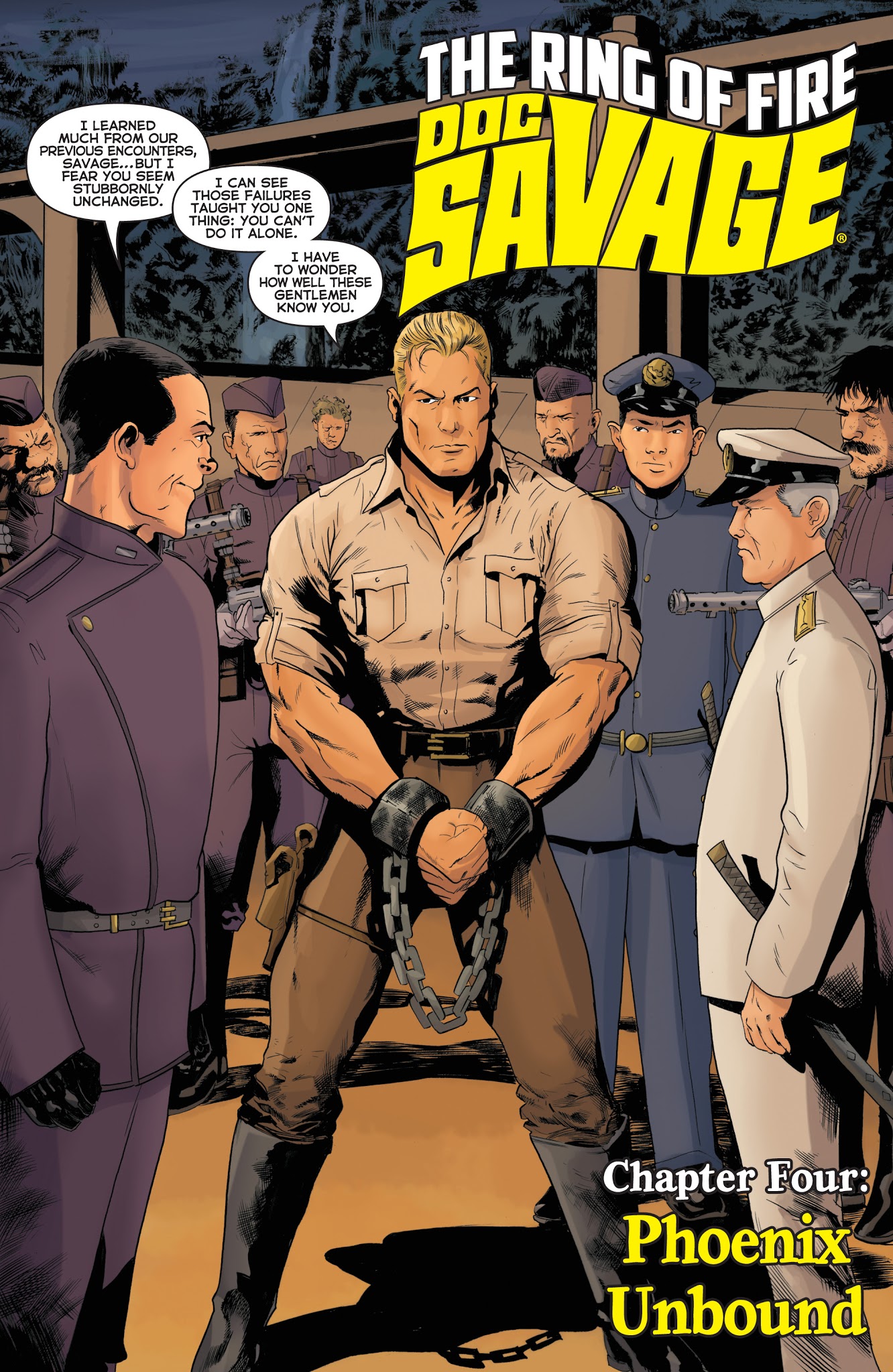 Read online Doc Savage: Ring Of Fire comic -  Issue #4 - 5