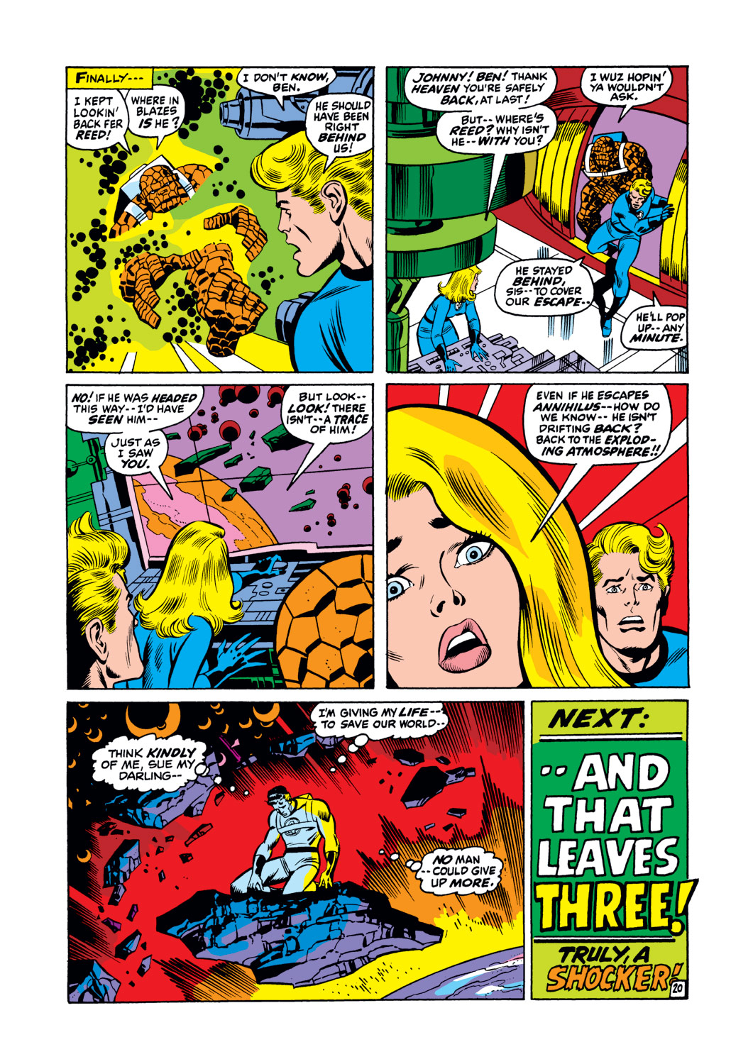 Read online Fantastic Four (1961) comic -  Issue #109 - 20