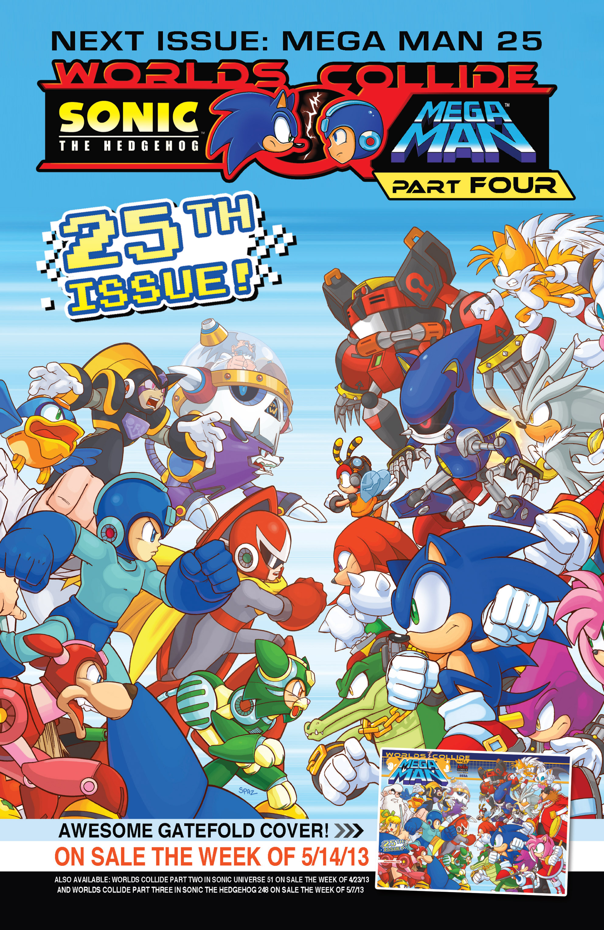 Read online Sonic Mega Man Worlds Collide comic -  Issue # Vol 1 - 34