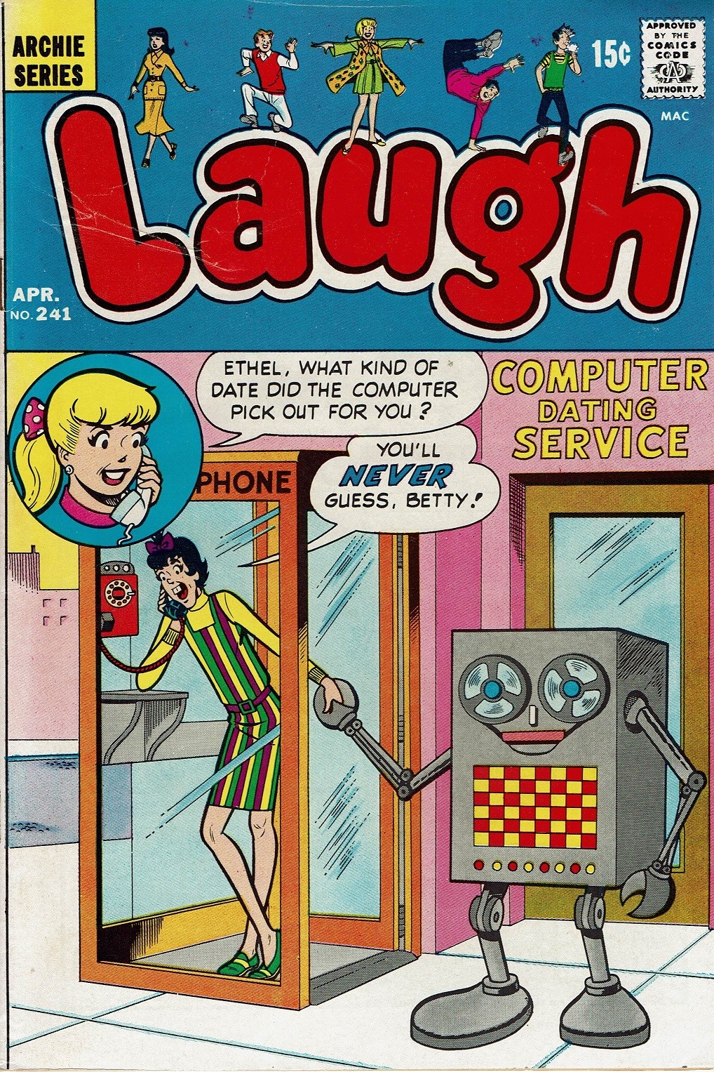 Read online Laugh (Comics) comic -  Issue #241 - 1