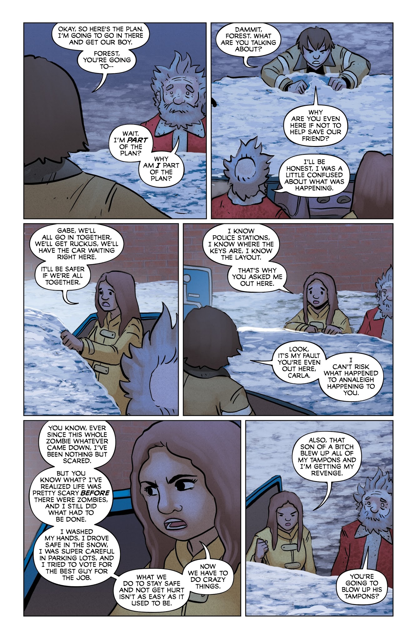 Read online Dead of Winter comic -  Issue #4 - 6