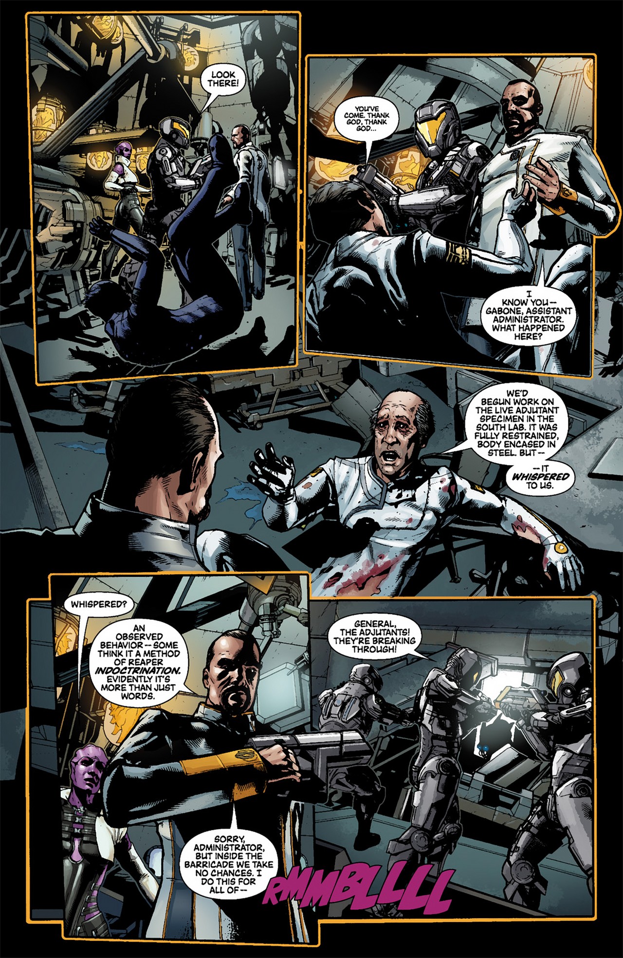 Read online Mass Effect: Invasion comic -  Issue #2 - 14