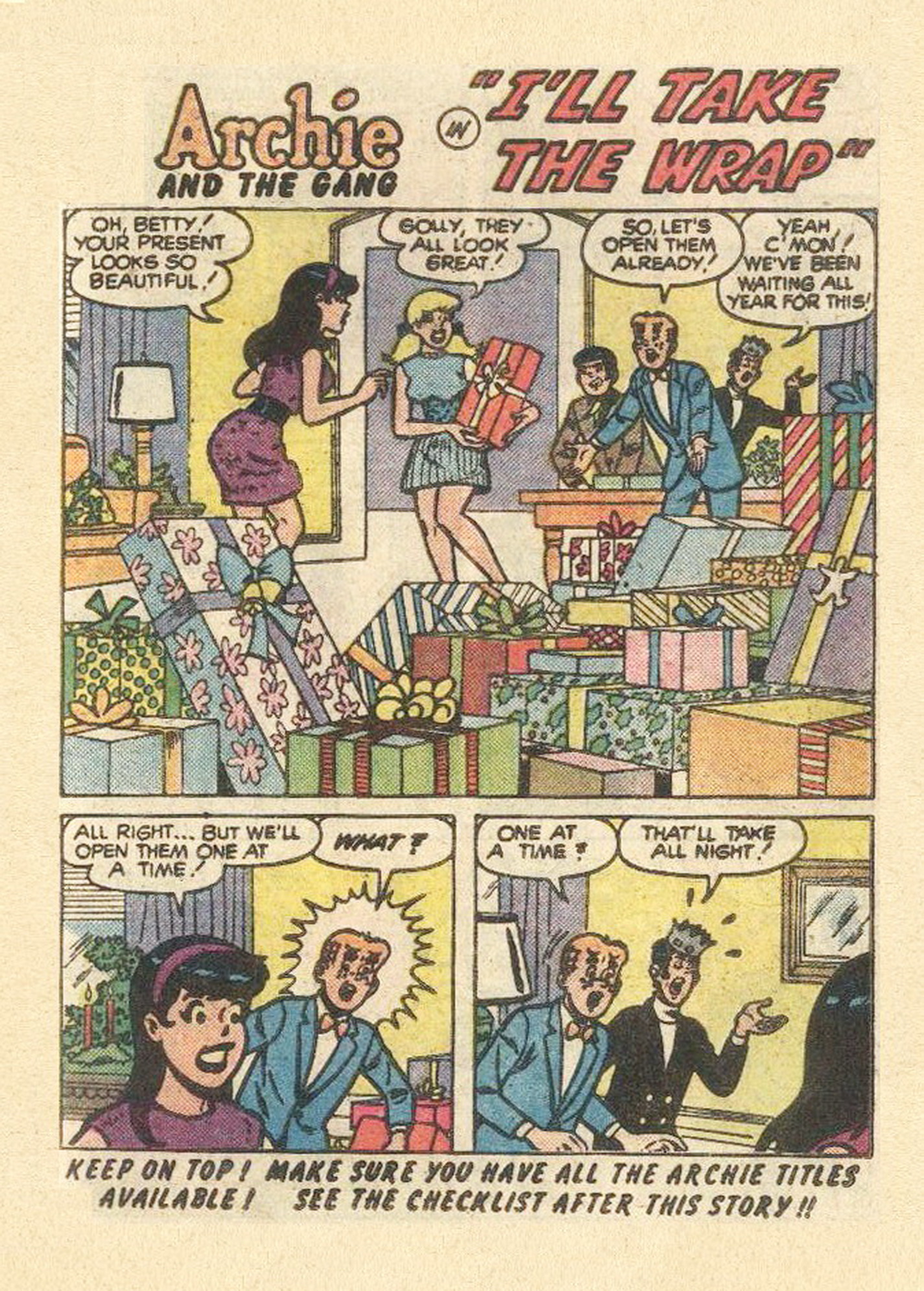 Read online Archie...Archie Andrews, Where Are You? Digest Magazine comic -  Issue #30 - 121