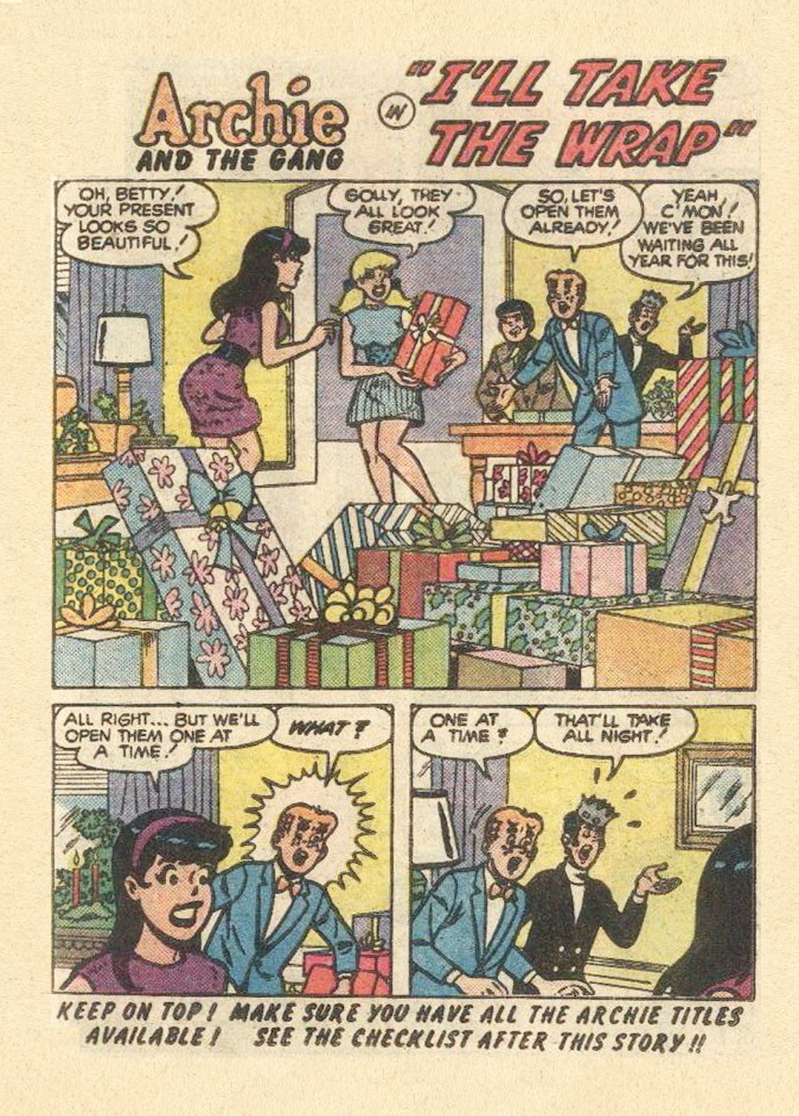 Archie...Archie Andrews, Where Are You? Digest Magazine issue 30 - Page 121