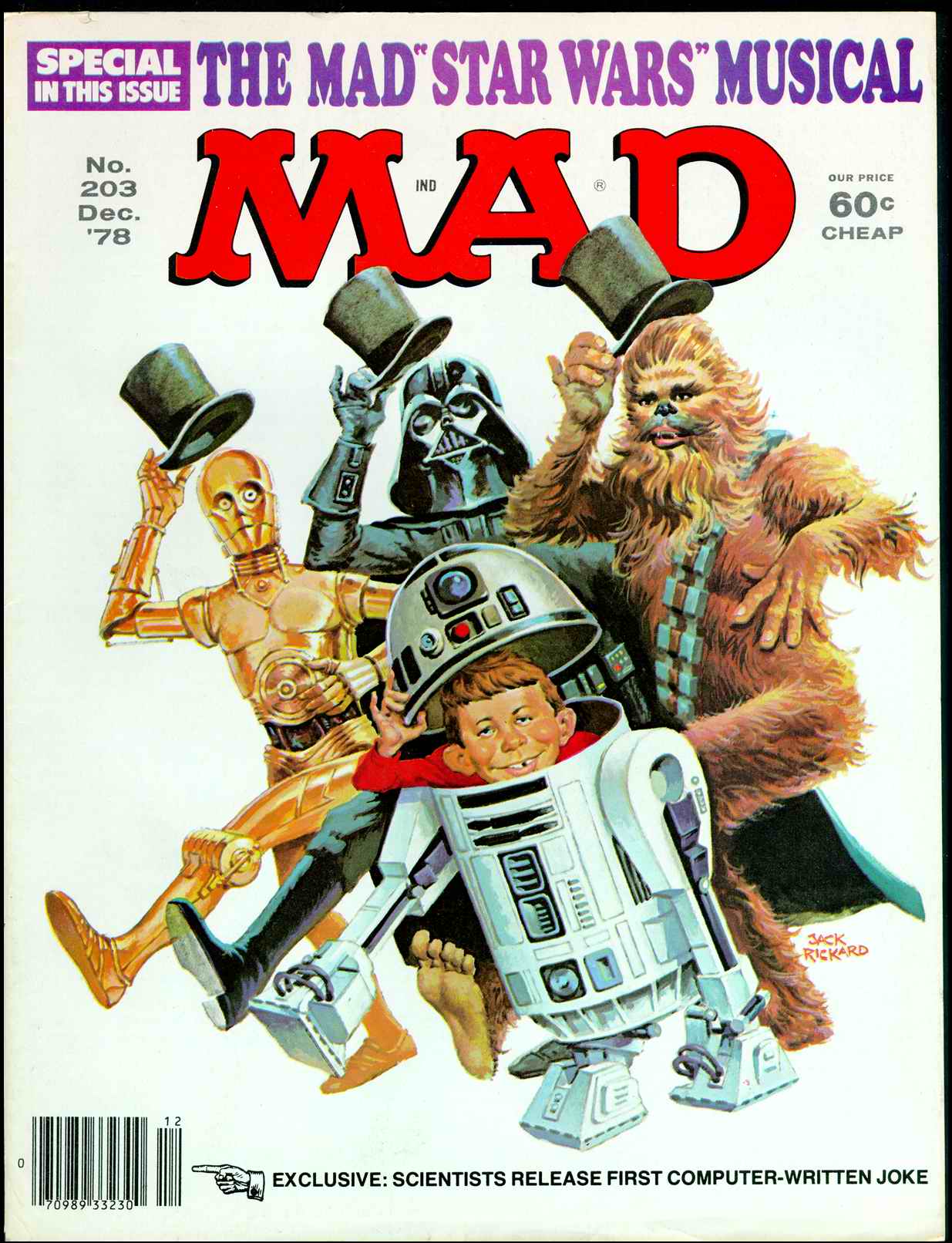 Read online MAD comic -  Issue #203 - 1