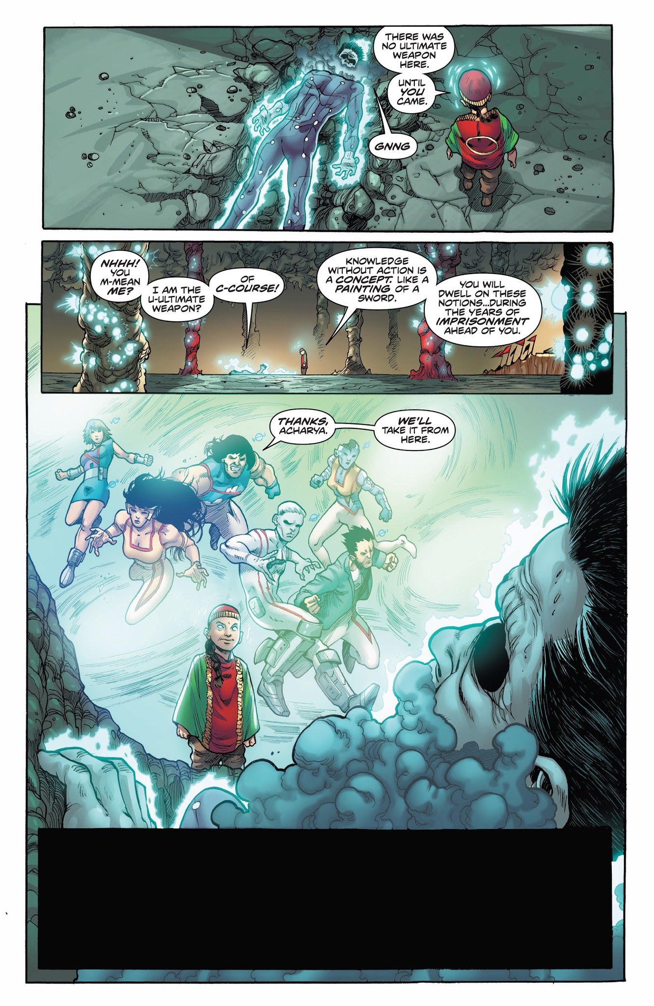 Read online The Hypernaturals comic -  Issue #11 - 10