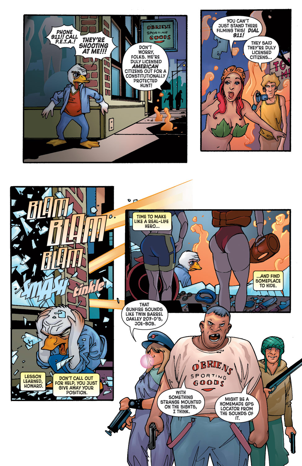 Read online Howard the Duck (2007) comic -  Issue #1 - 18