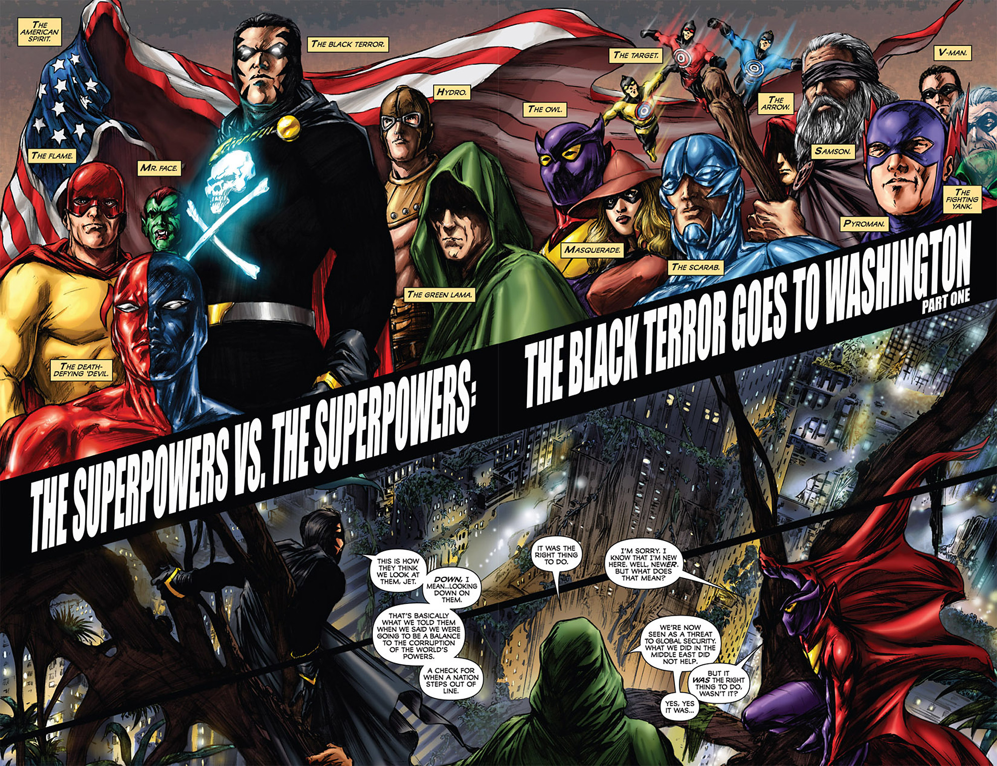 Read online Black Terror (2008) comic -  Issue #1 - 4
