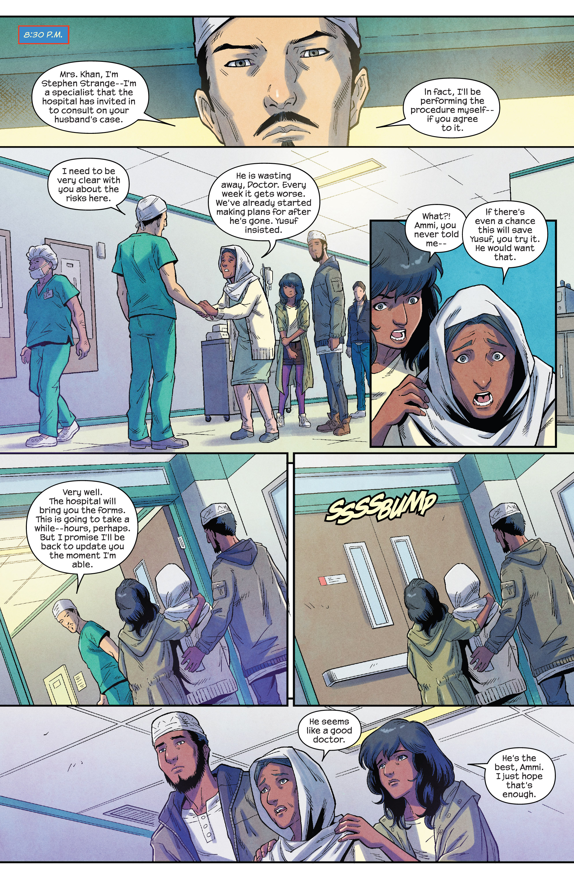 Read online Magnificent Ms. Marvel comic -  Issue #9 - 12
