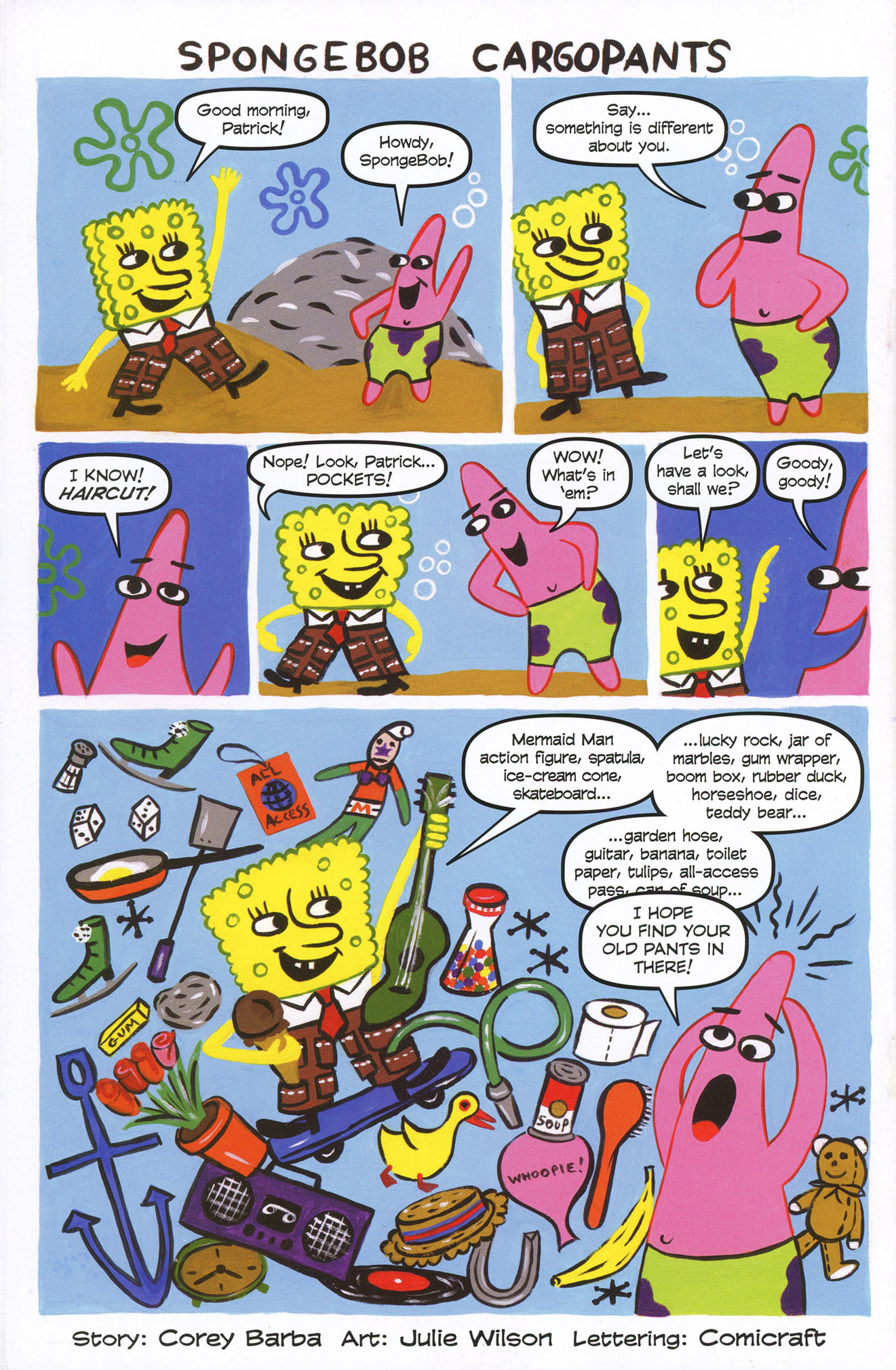 Read online SpongeBob Comics comic -  Issue #6 - 34