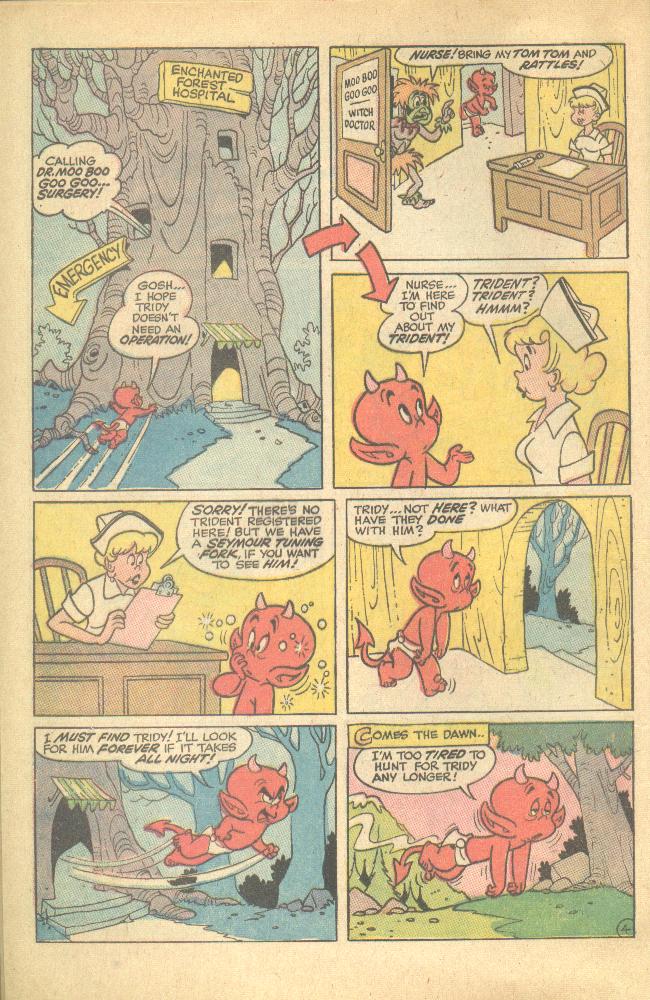 Read online Hot Stuff, the Little Devil comic -  Issue #94 - 7