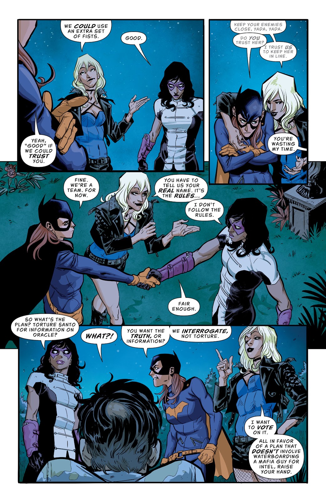 Batgirl and the Birds of Prey issue 1 - Page 21