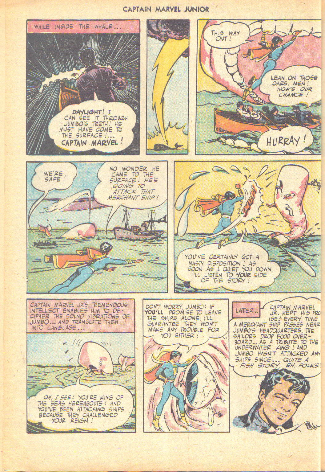 Read online Captain Marvel, Jr. comic -  Issue #48 - 32