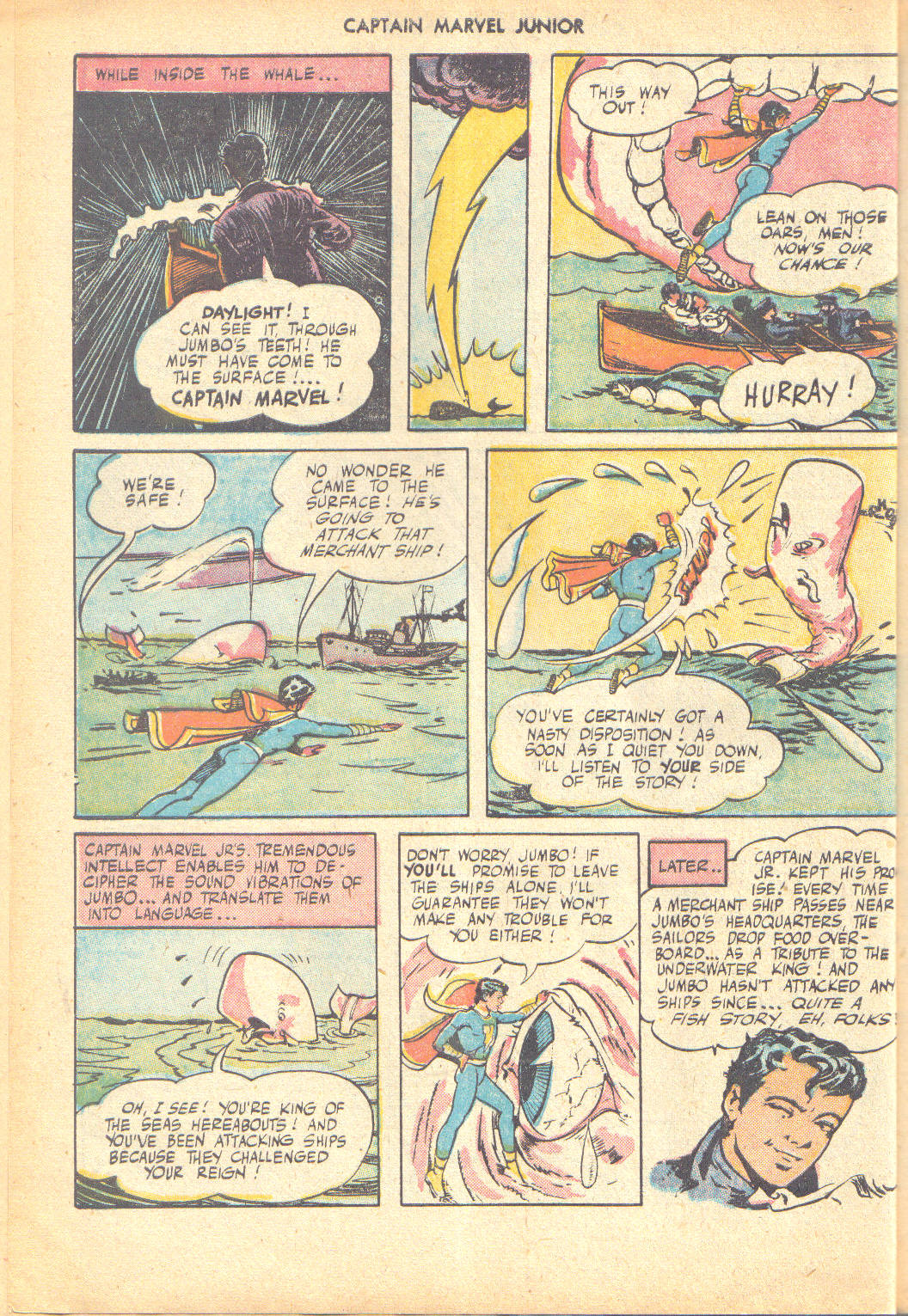 Read online Captain Marvel, Jr. comic -  Issue #48 - 32