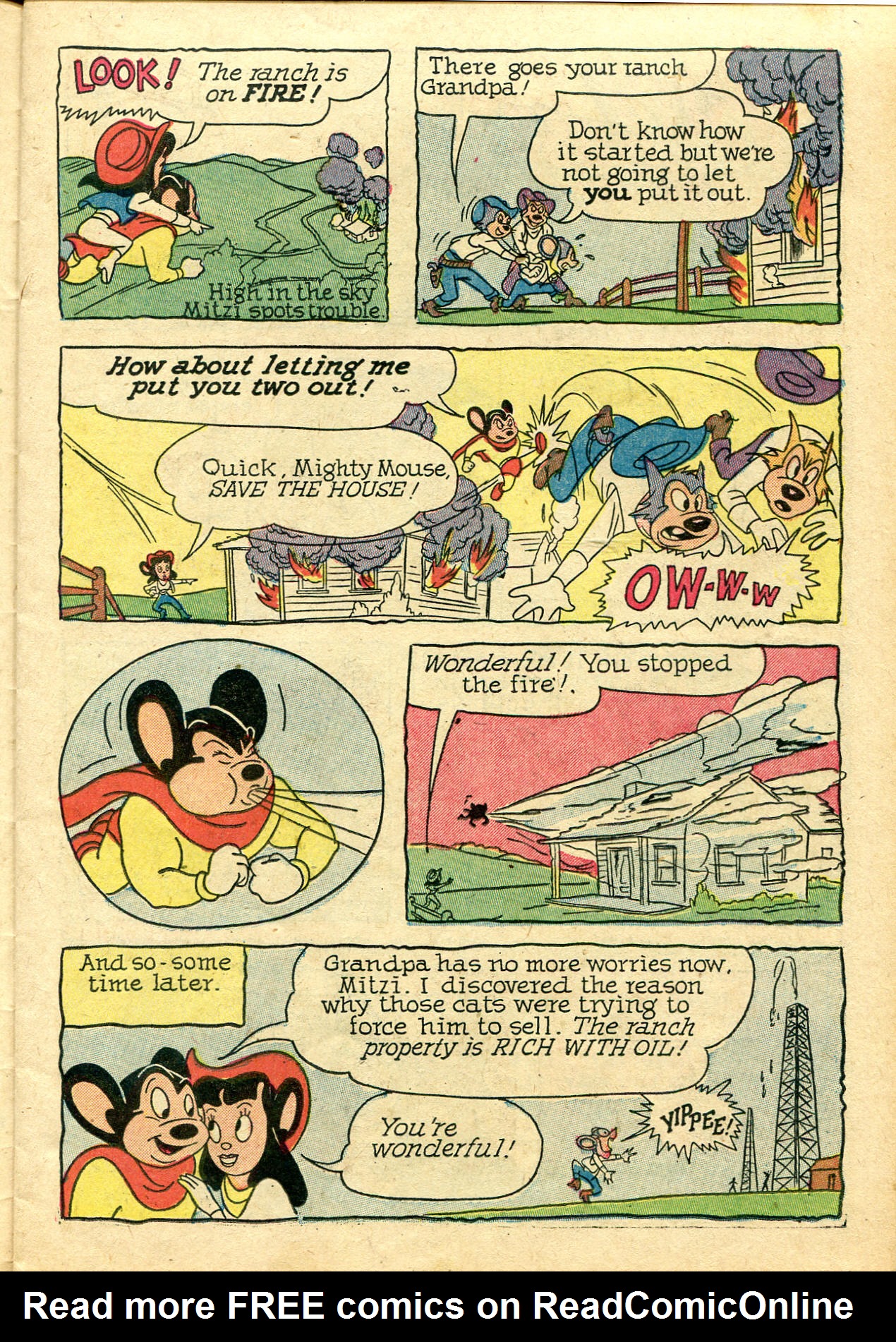 Read online Paul Terry's Mighty Mouse Comics comic -  Issue #69 - 11