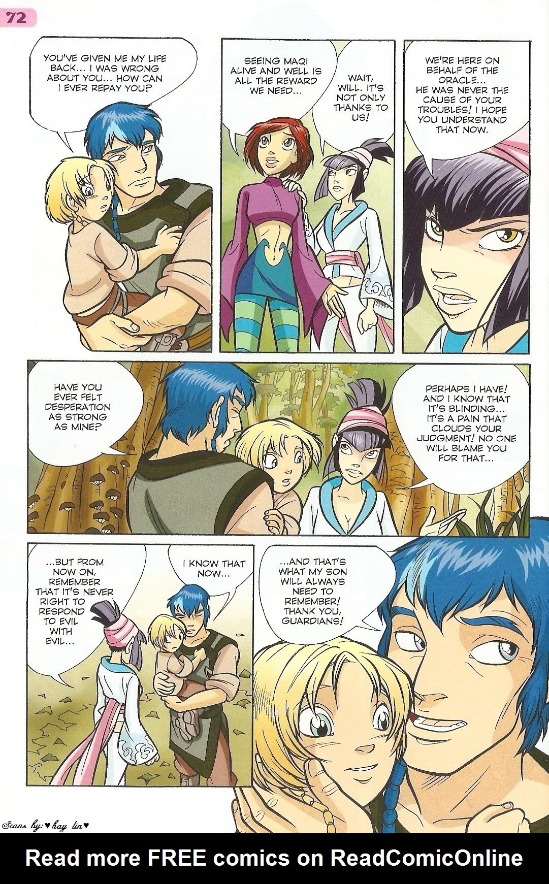 Read online W.i.t.c.h. comic -  Issue #33 - 55