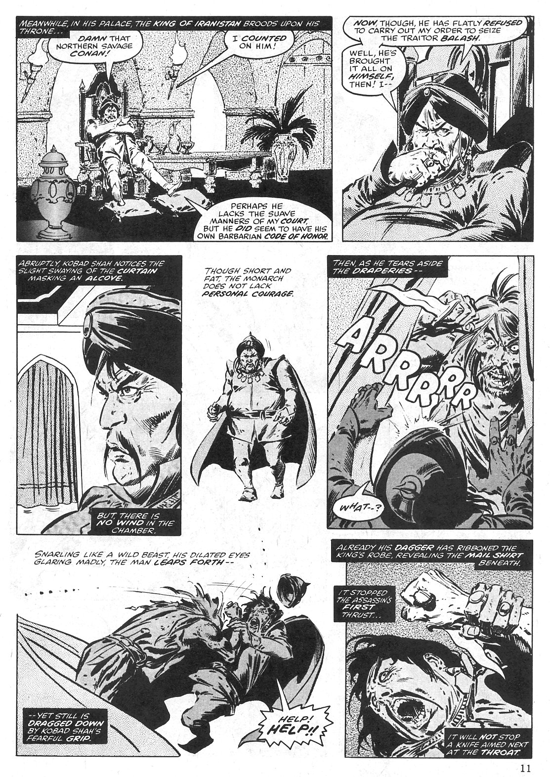 The Savage Sword Of Conan issue 31 - Page 11